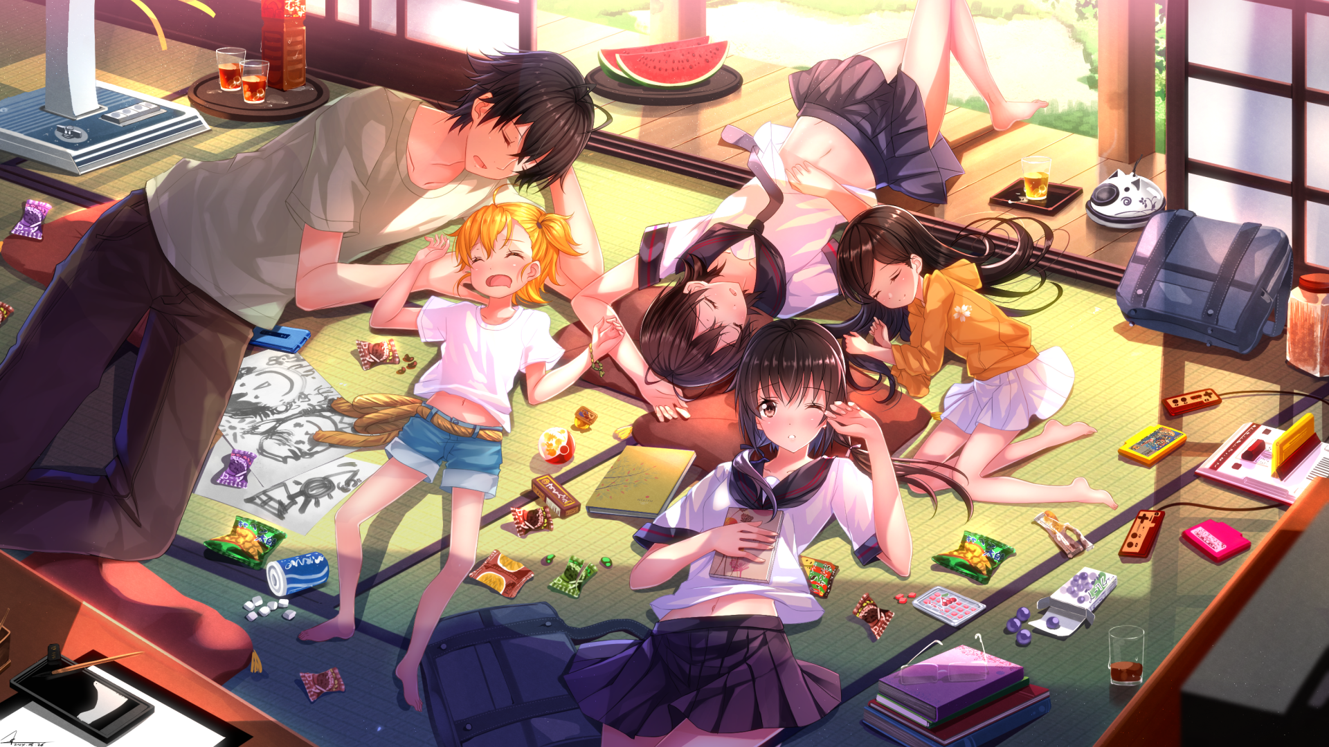 Barakamon: 2014-08  Barakamon, Anime, Kawaii anime