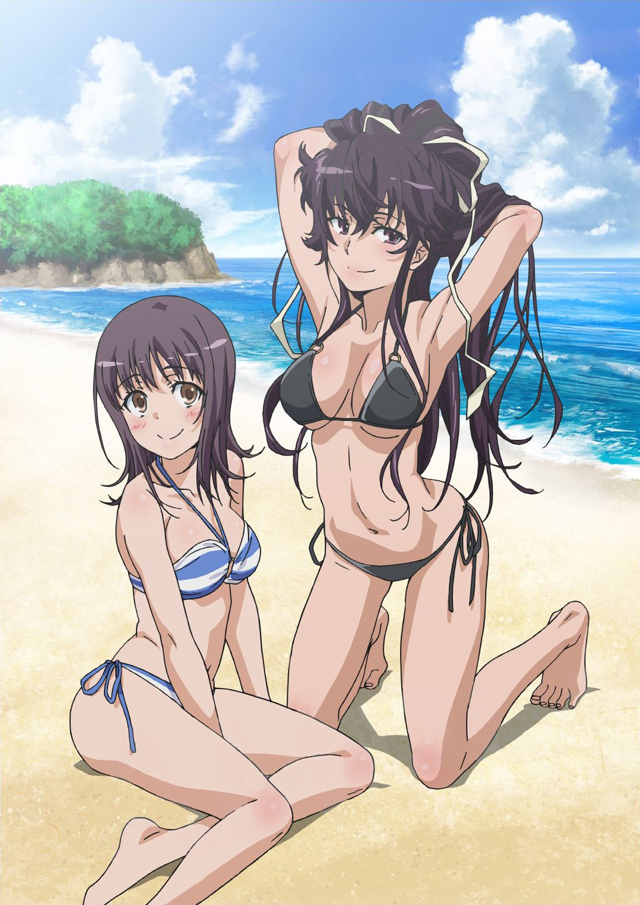 bikini cleavage itsuwa jpeg_artifacts kanzaki_kaori swimsuits toaru_majutsu_no_index underboob