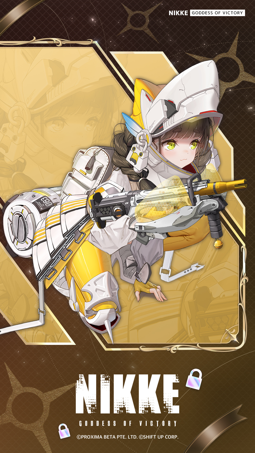 armor chime goddess_of_victory:_nikke gun heels tagme thighhighs