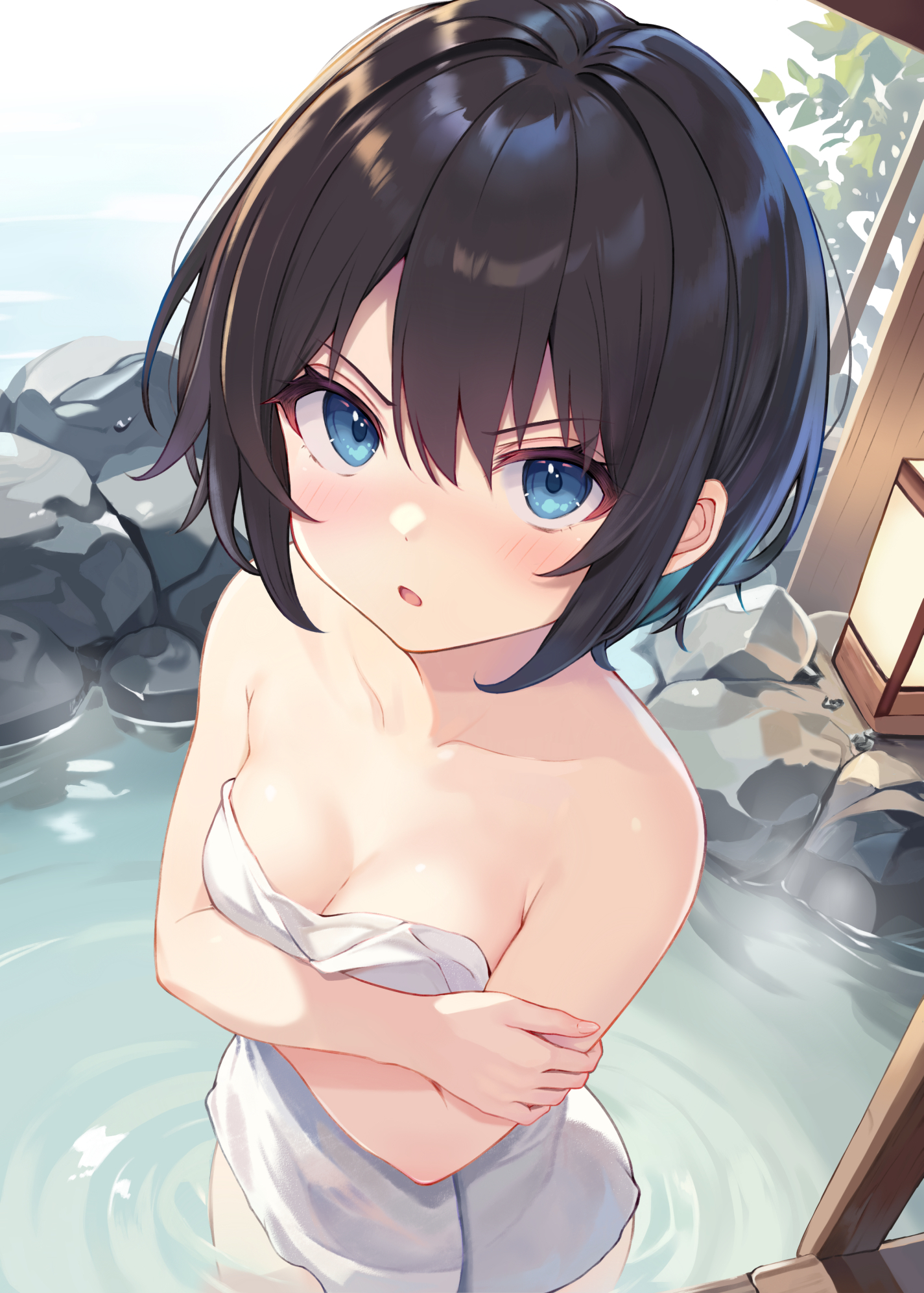 breast_hold loli onsen towel wet yunarebun