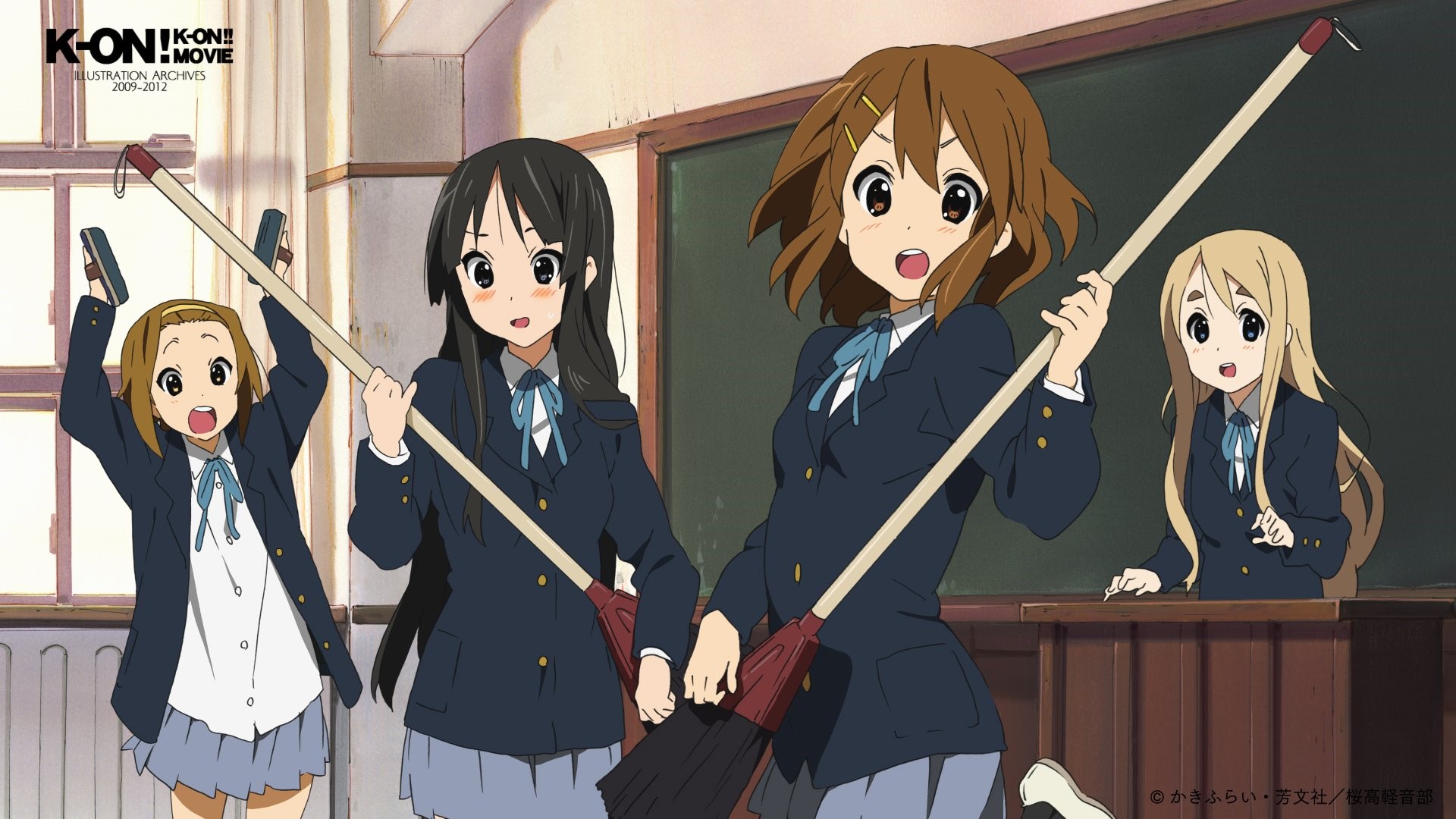 Anime K-ON! 4k Ultra HD Wallpaper