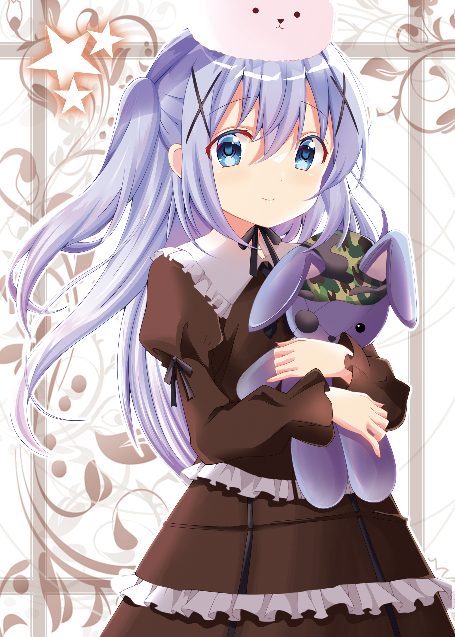 gochuumon_wa_usagi_desu_ka? gothic_lolita kafuu_chino kohakugin lolita_fashion tippy_(gochiusa)