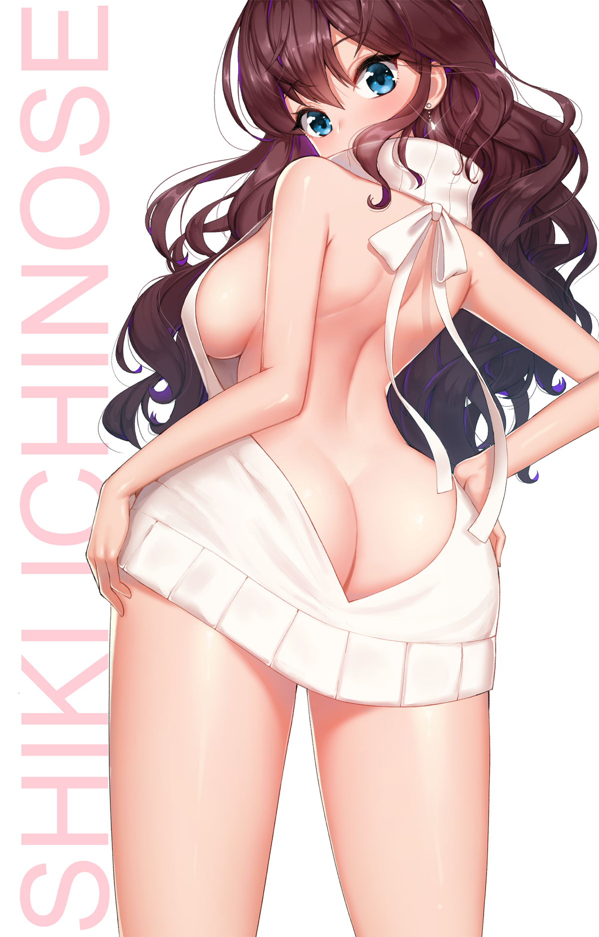 ango ass ichinose_shiki no_bra nopan sweater the_idolm@ster the_idolm@ster_cinderella_girls