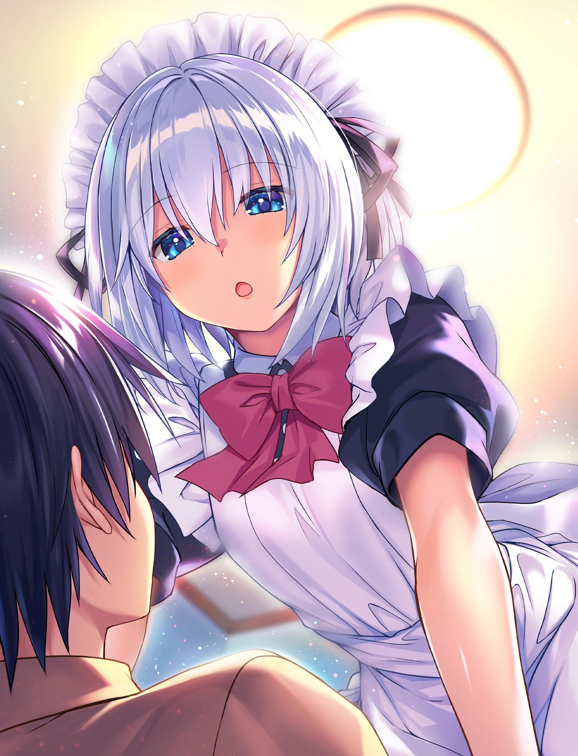 date_a_live fantasia_re:build itsuka_shidou kiba_satoshi maid tobiichi_origami