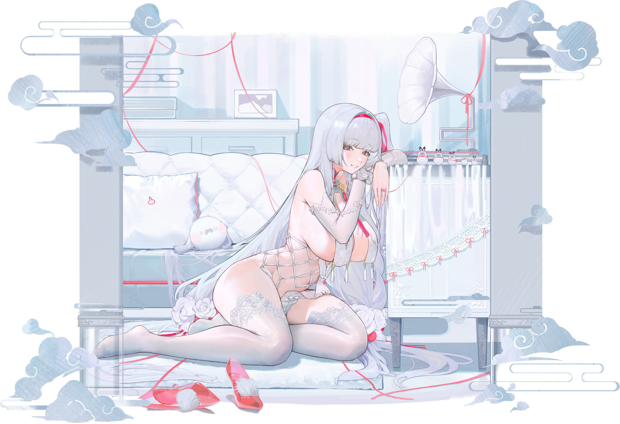 cross_core no_bra nopan tagme thighhighs transparent_png