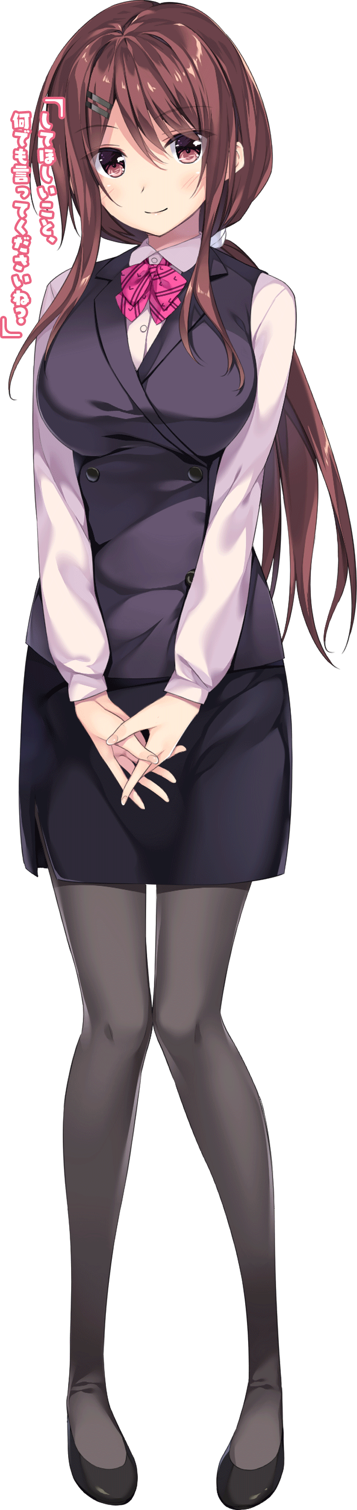 akabeisoft2 bosei_kanojo_shikyuu_kikan-hen business_suit oryou pantyhose tachibana_miori transparent_png