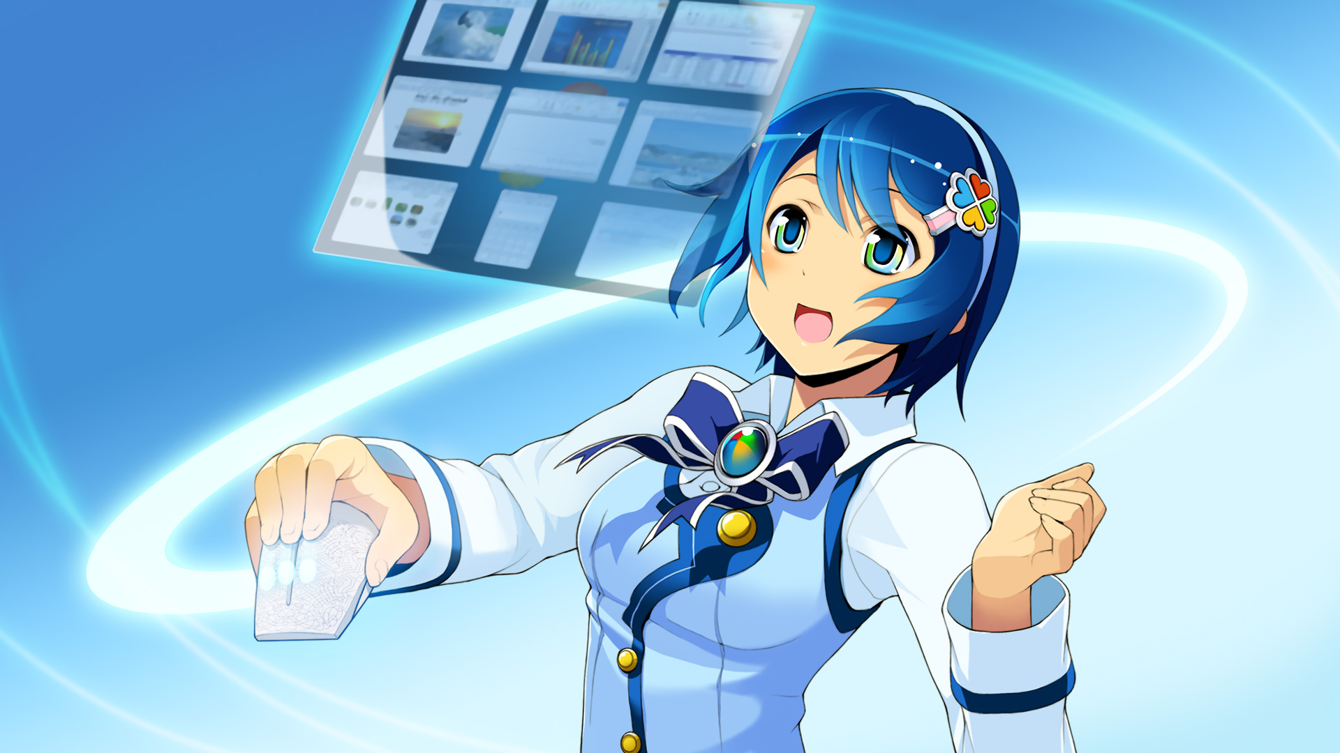 anthropomorphism blue os-tan windows xp