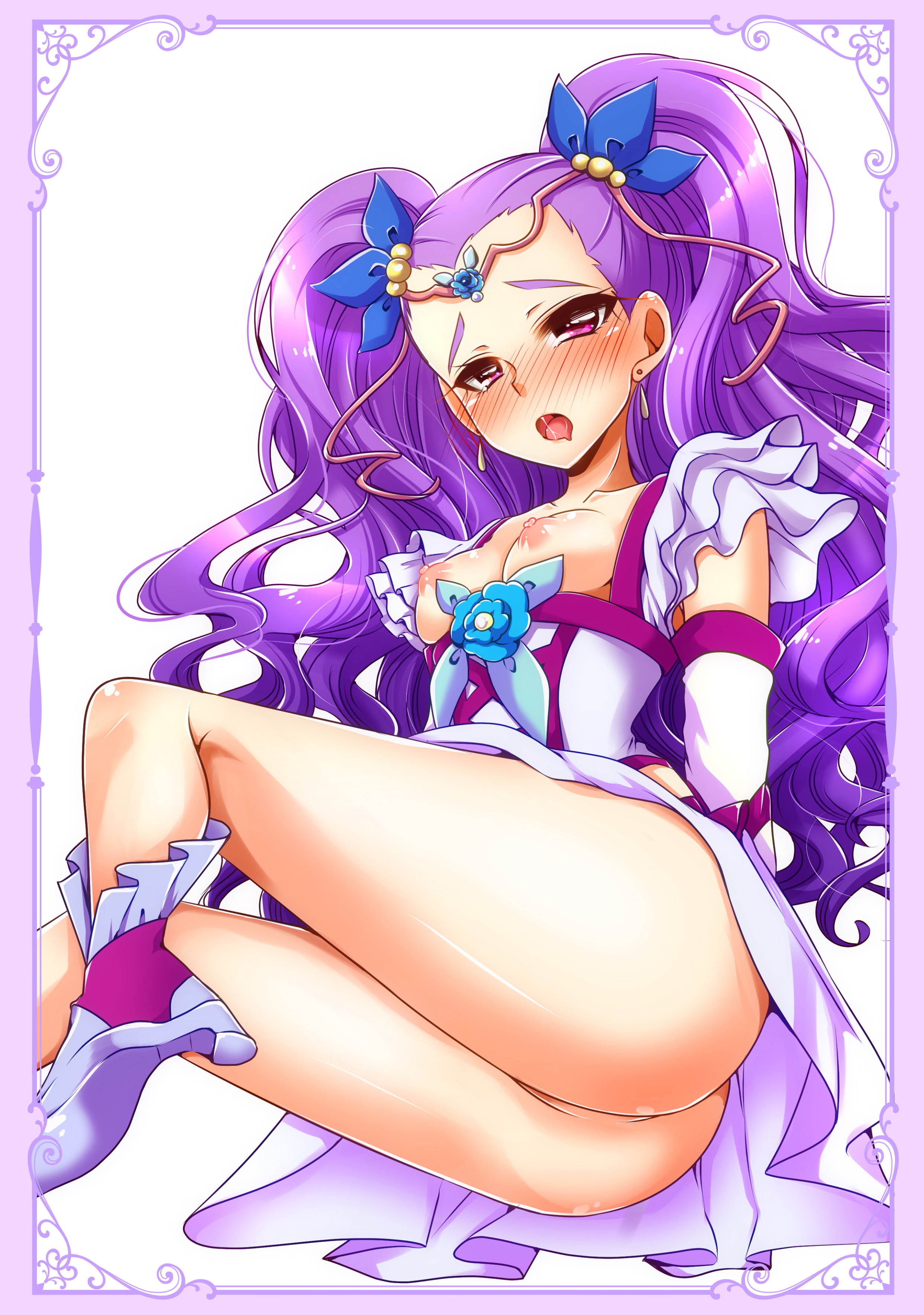 ass breasts milky_rose miyanoyuki nopan precure yes!_precure_5