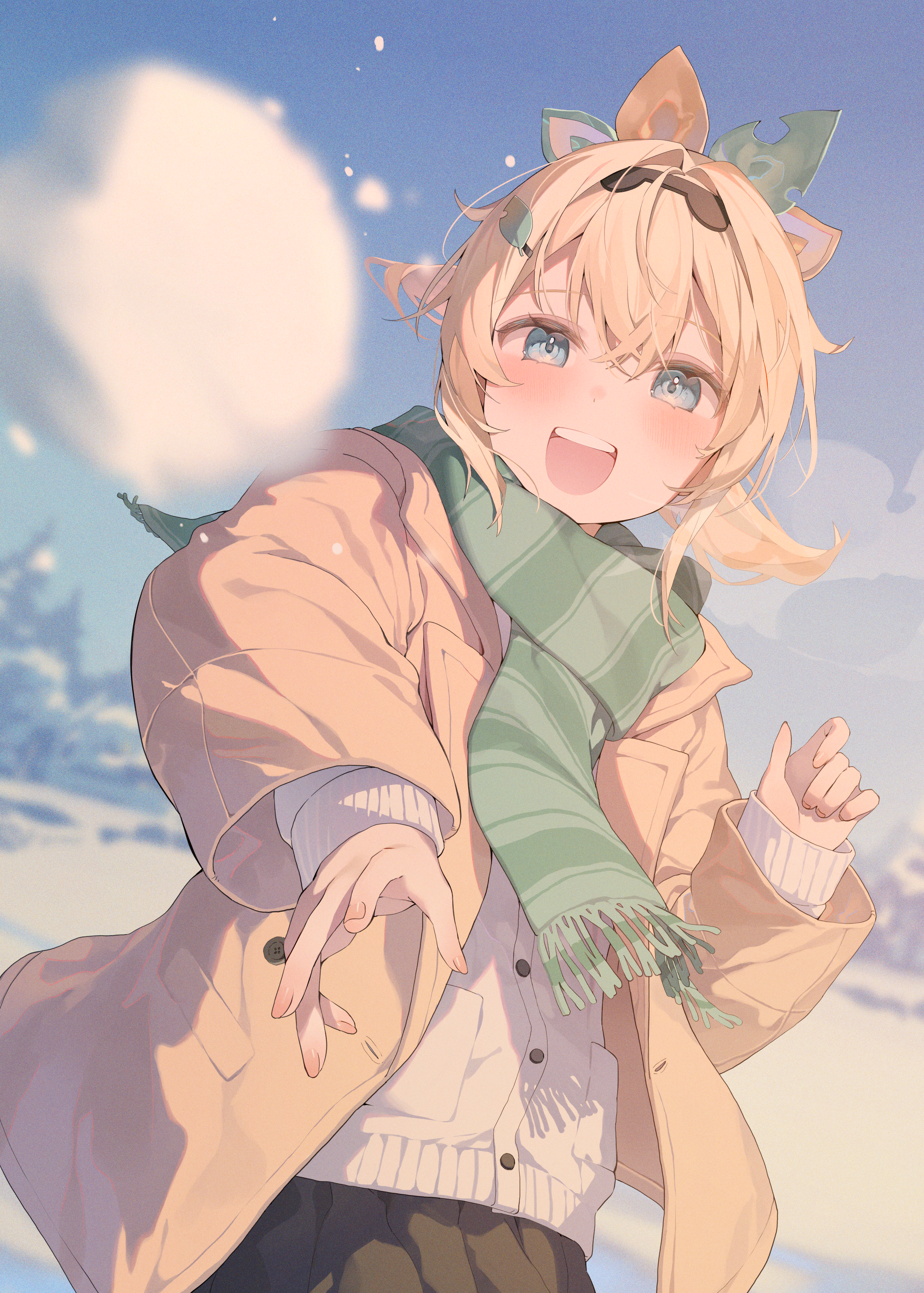hana_mori hololive kazama_iroha sweater