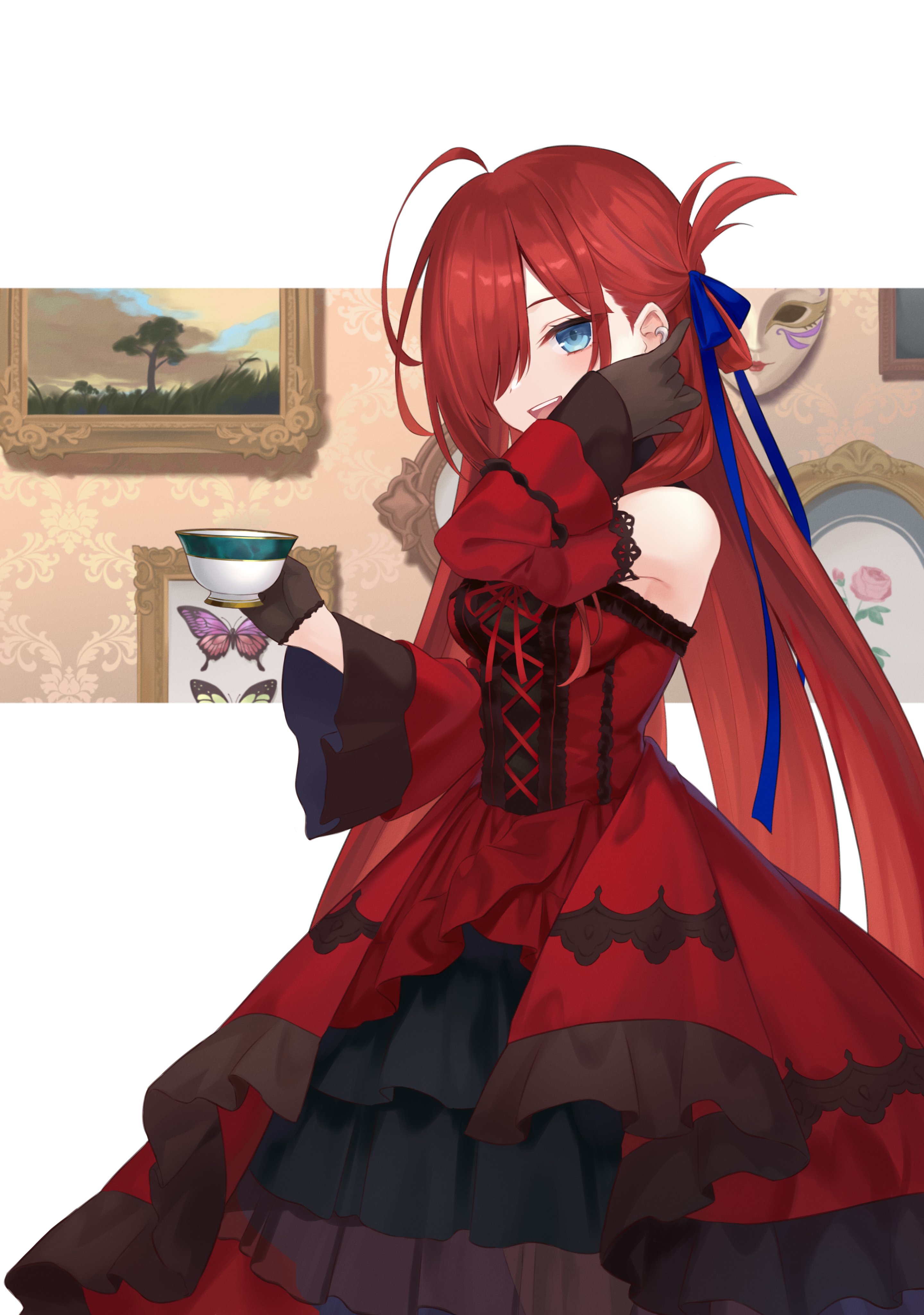 azuuru dress inori_no_kuni_no_riviere lolita_fashion majo_no_tabitabi riviere_(majotabi)