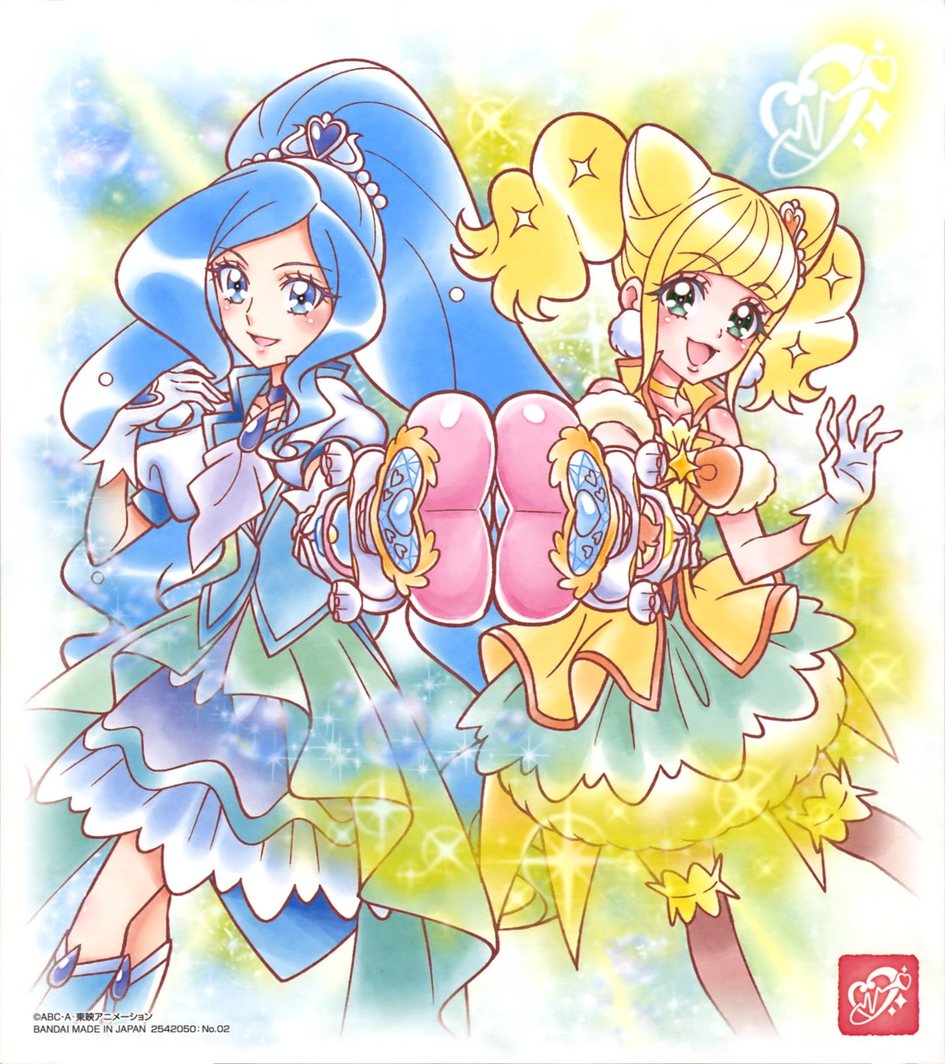 healin'_good_precure hiramitsu_hinata precure sawaizumi_chiyu tagme thighhighs weapon