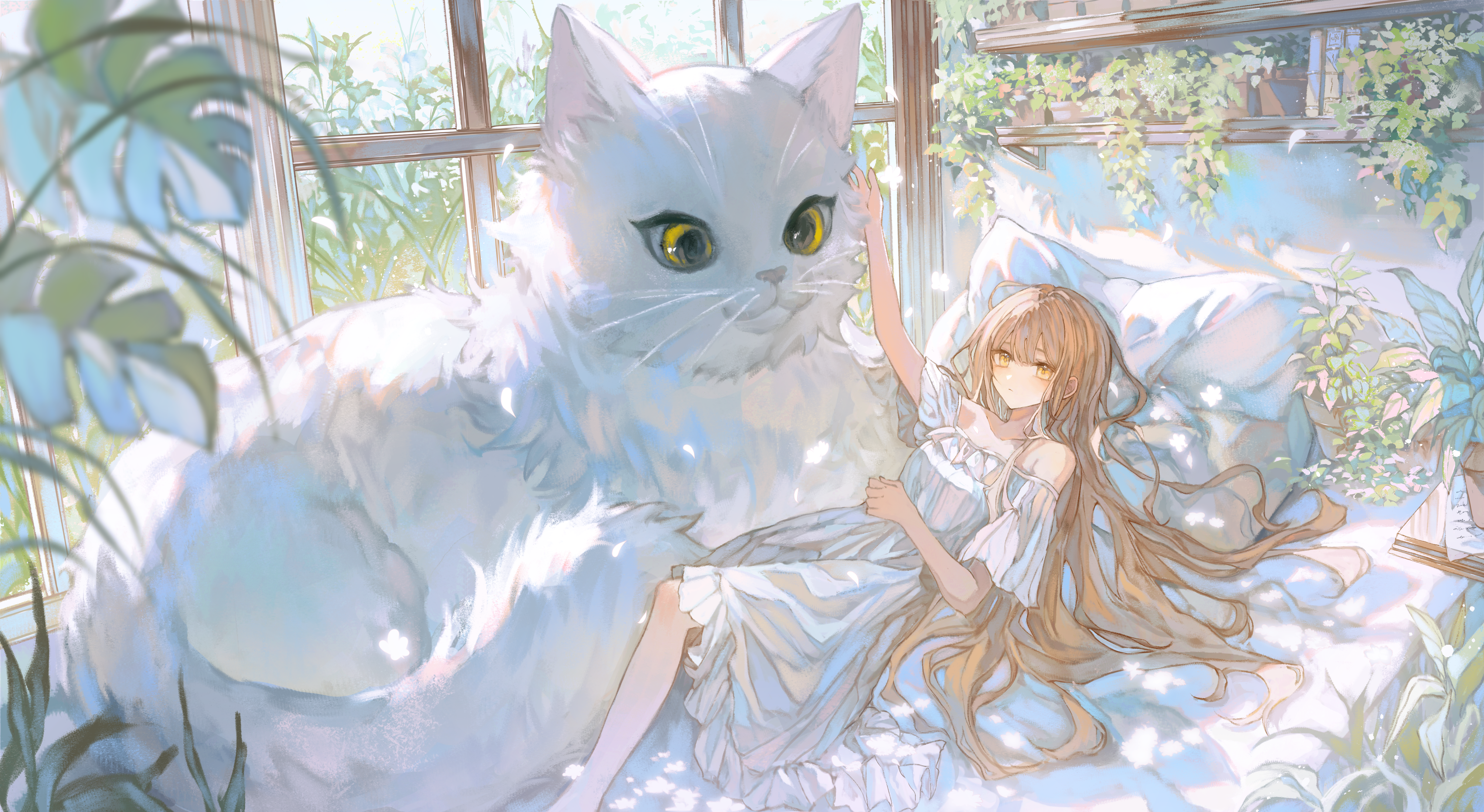 dress neko no_bra see_through sumi_0525