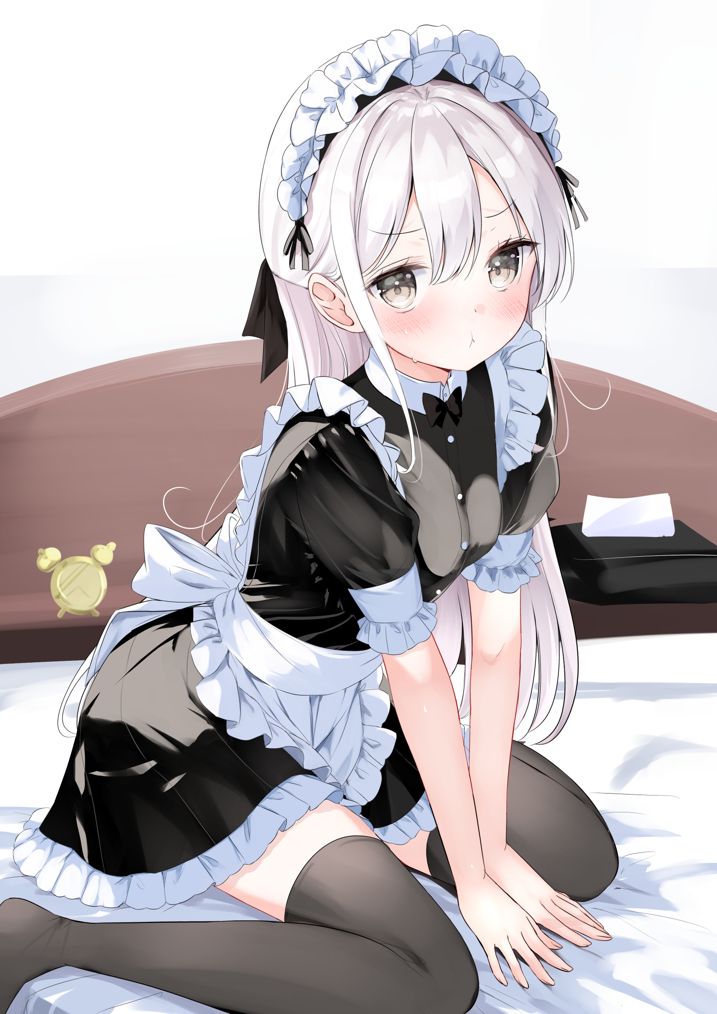 hamaken. maid thighhighs