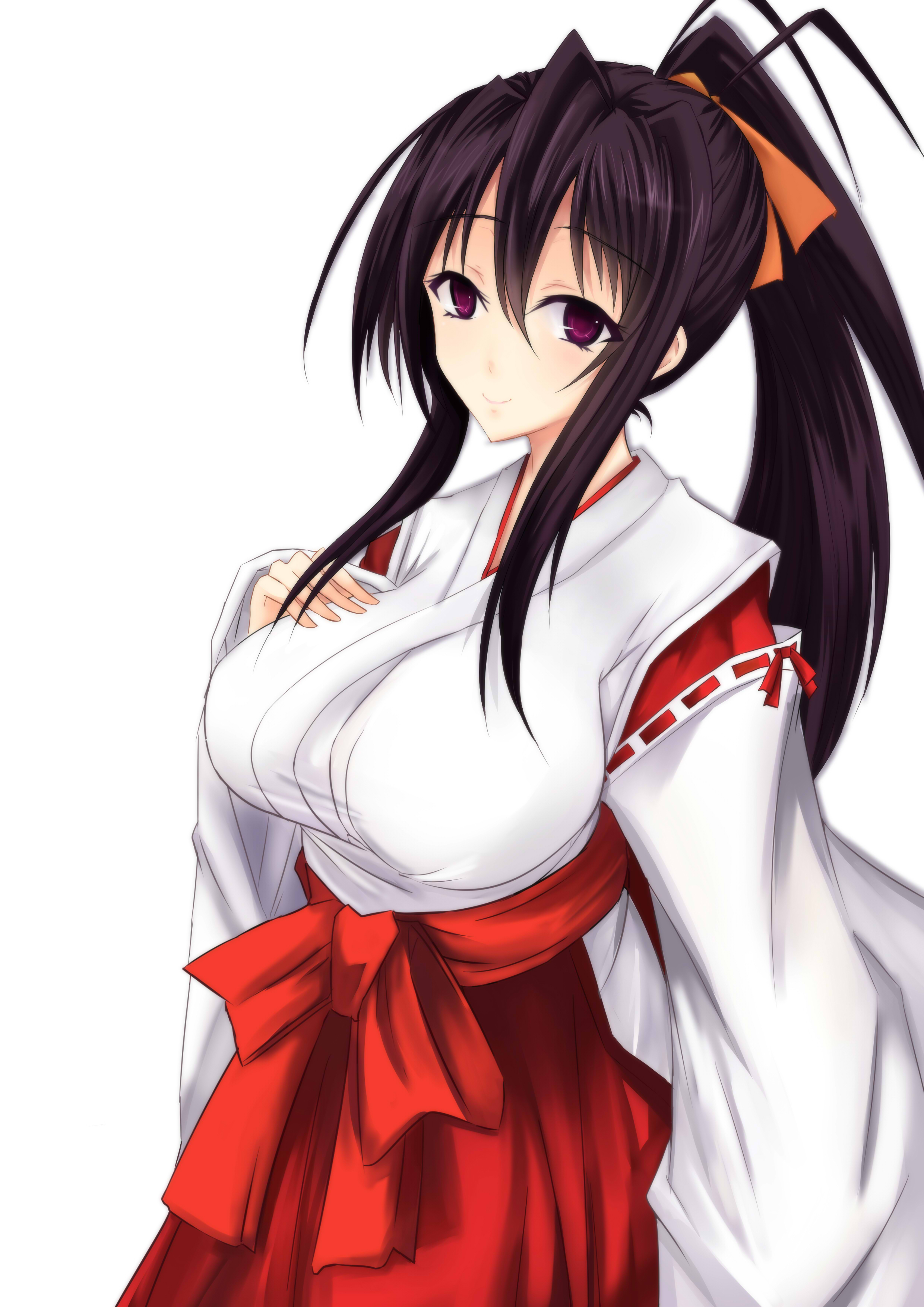 manna (artist) highschool dxd himejima akeno miko | #357610 | yande.re