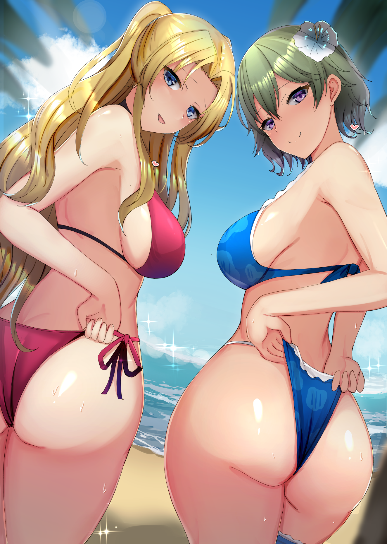 alfin_reise_arnor ass bikini chiyo_(pk19981234) eiyuu_densetsu eiyuu_densetsu:_sen_no_kiseki musse_egret swimsuits thong