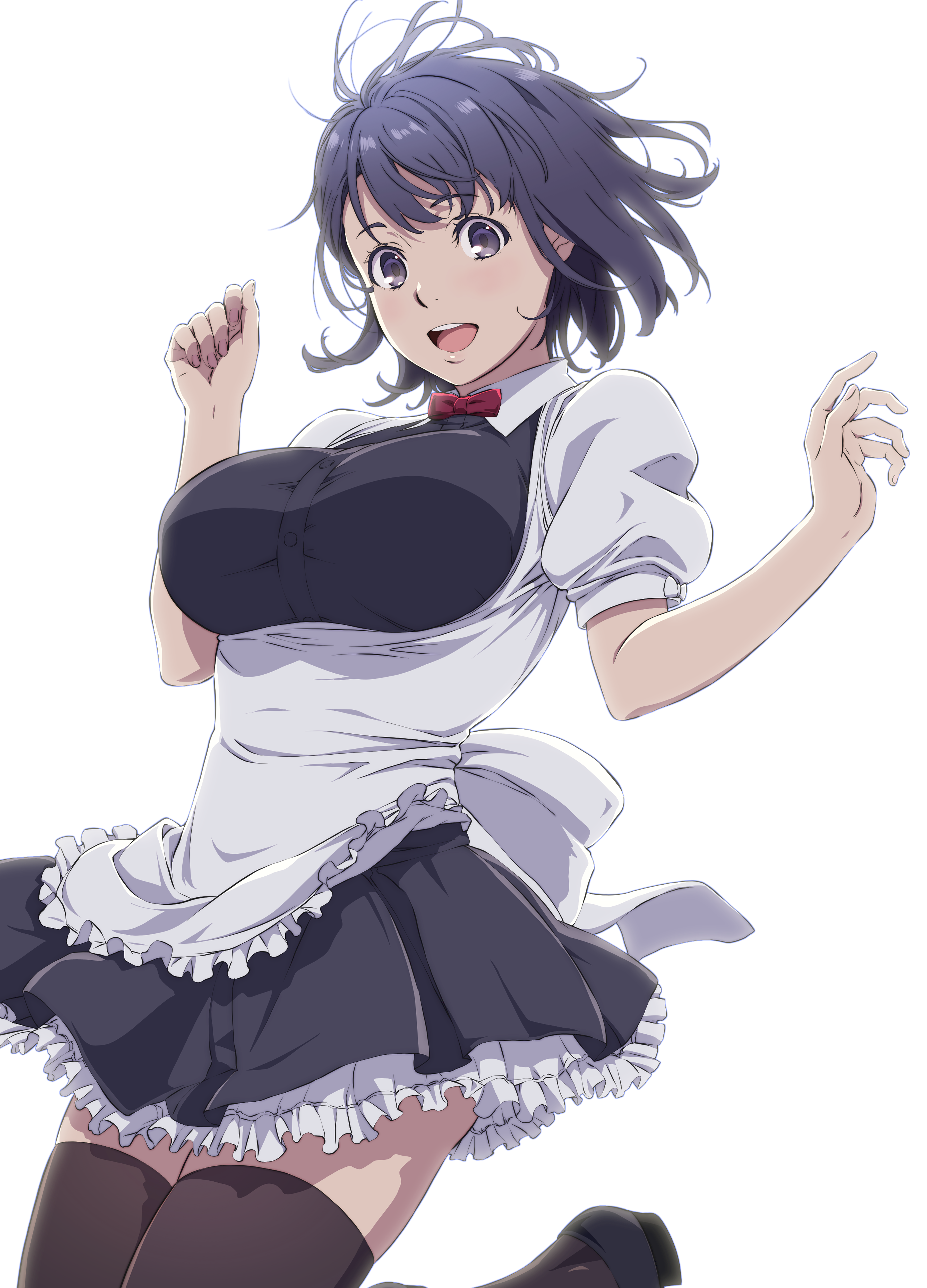 kakitama maid thighhighs