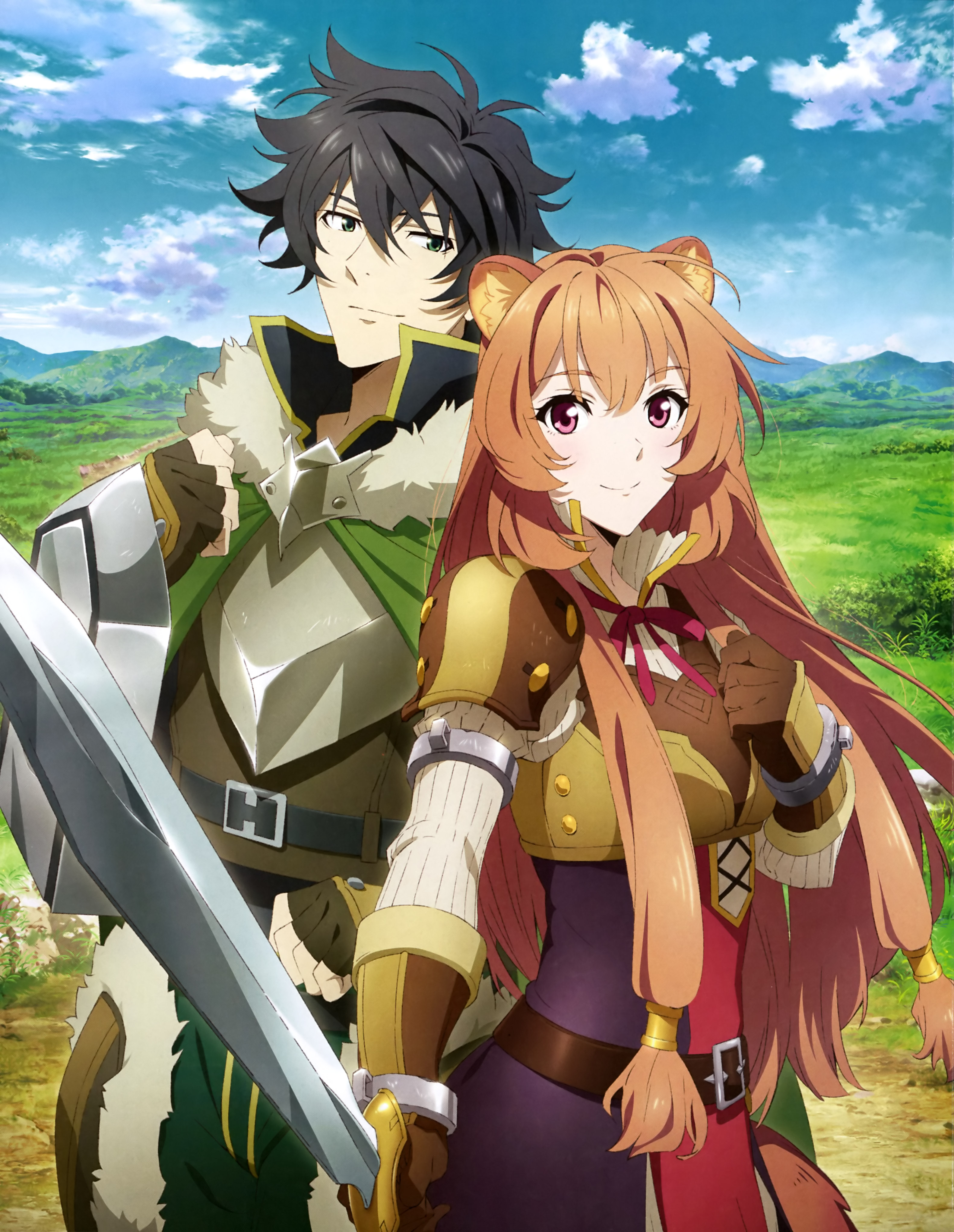 Tate no Yuusha no Nariagari Naofumi e Raphtalia #tatenoyuusha