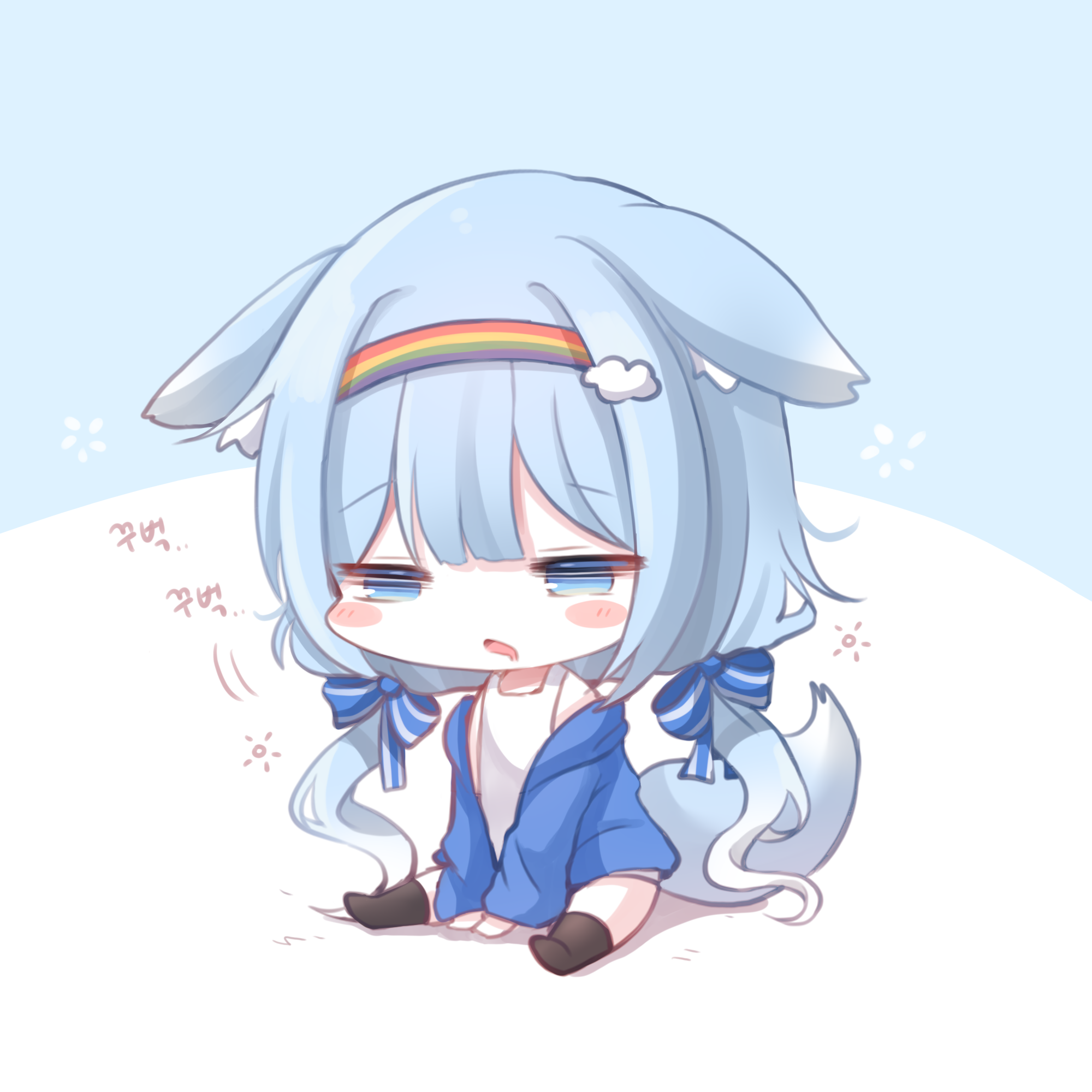 animal_ears chibi honyang tail