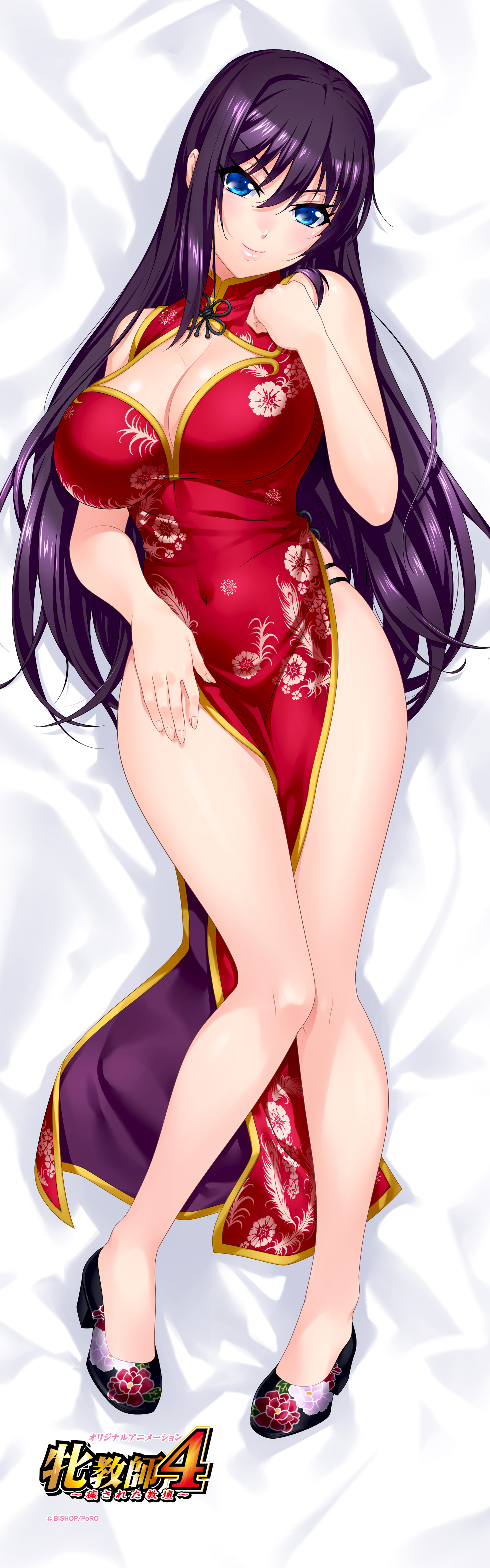 chinadress cleavage dakimakura heels poro tagme