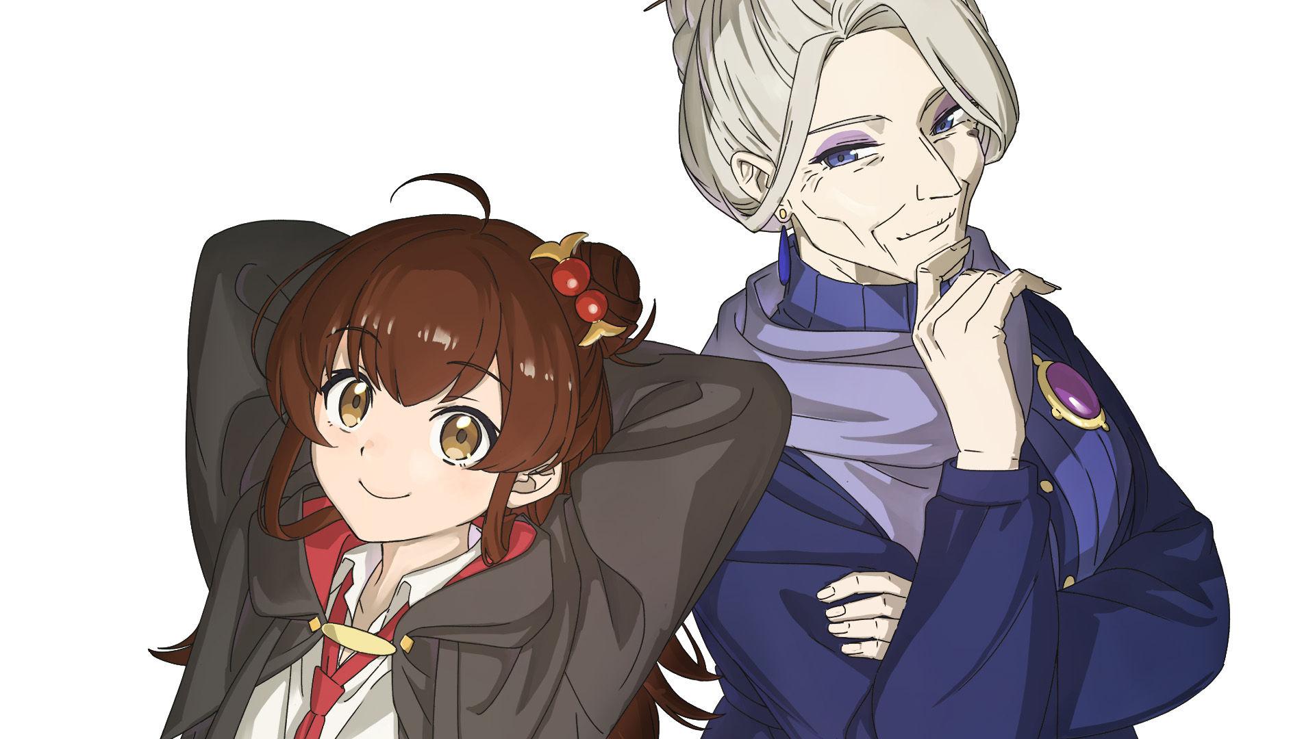 aru_majo_ga_shinu_made faust_(aru_majo_ga_shinu_made) meg_raspberry nagasawa_reiko seifuku wallpaper