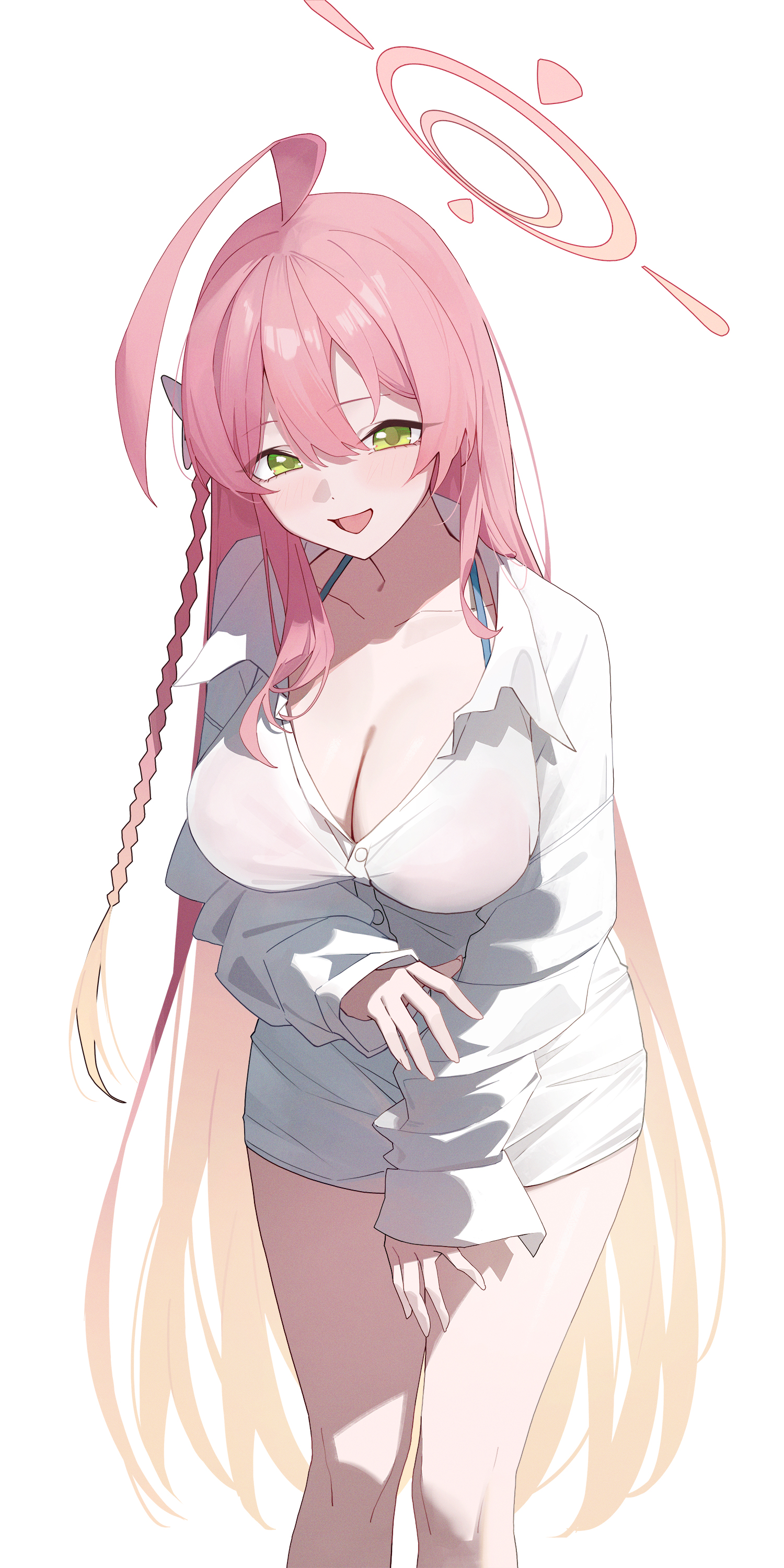 bikini_top blue_archive halo see_through sukaliya swimsuits urawa_hanako