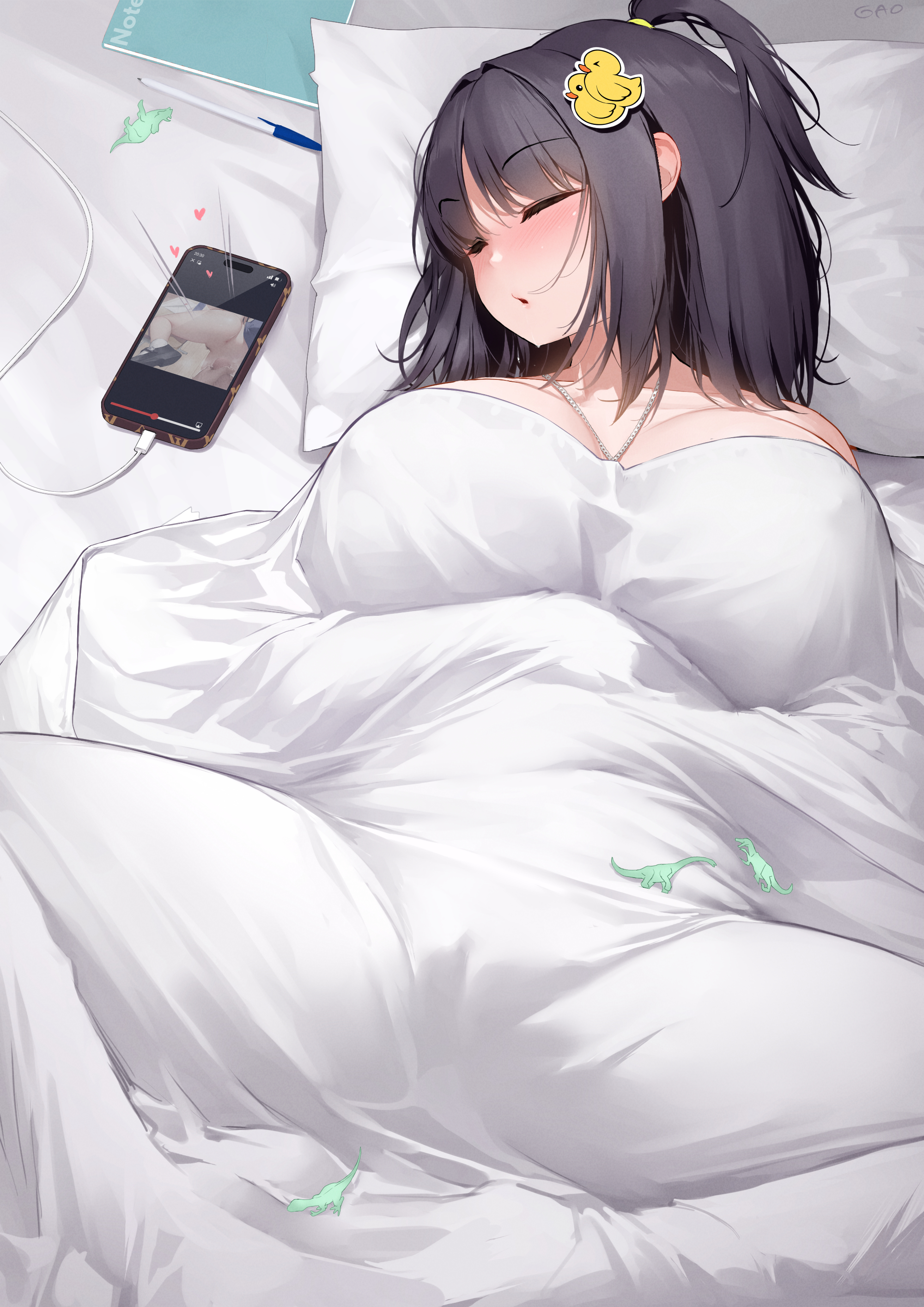 gao_(gaolukchup) sheets topless