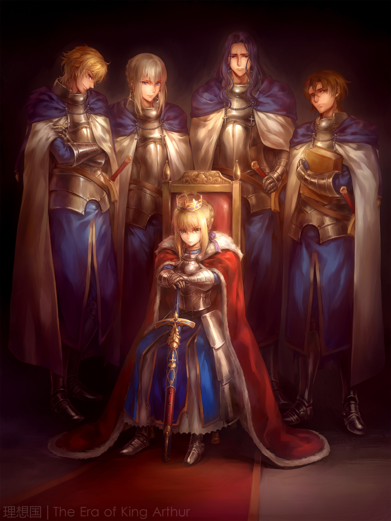 kanmuri fate/extra fate/stay night fate/zero artoria pendragon (fate ...