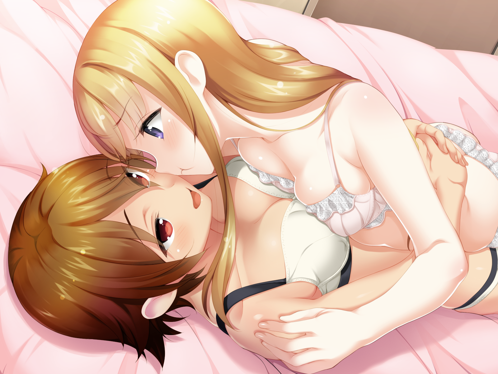 Sono hanabira ni kuchizuke wo yuri hentai фото 99