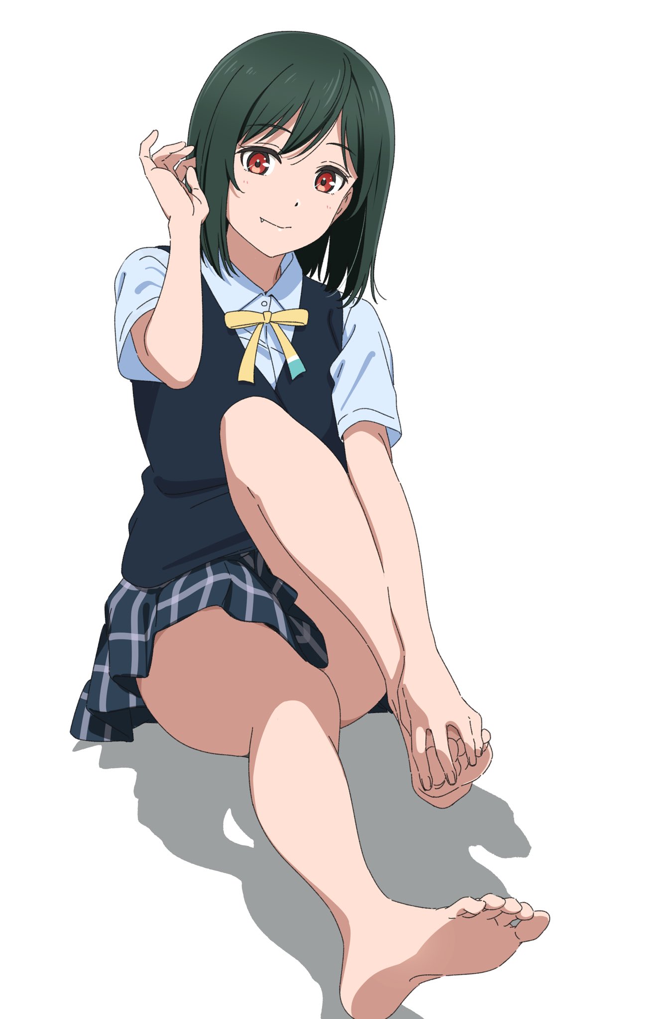 love_live!_(series) love_live!_nijigasaki_gakuen_school_idol_doukoukai mifune_shioriko sano_keiichi seifuku skirt_lift