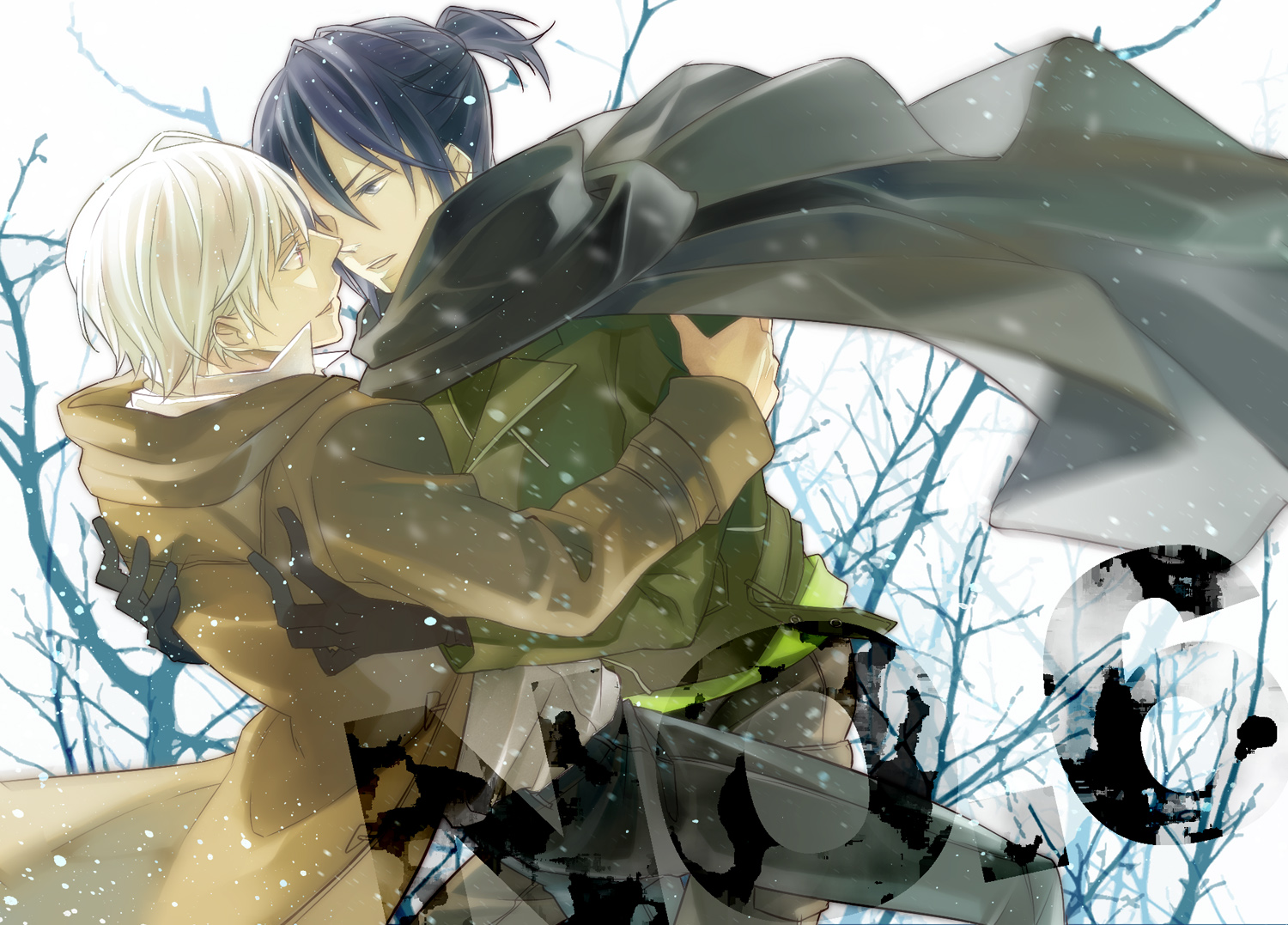 male nezumi no.6 nun_(artist) shion_(no.6) yaoi