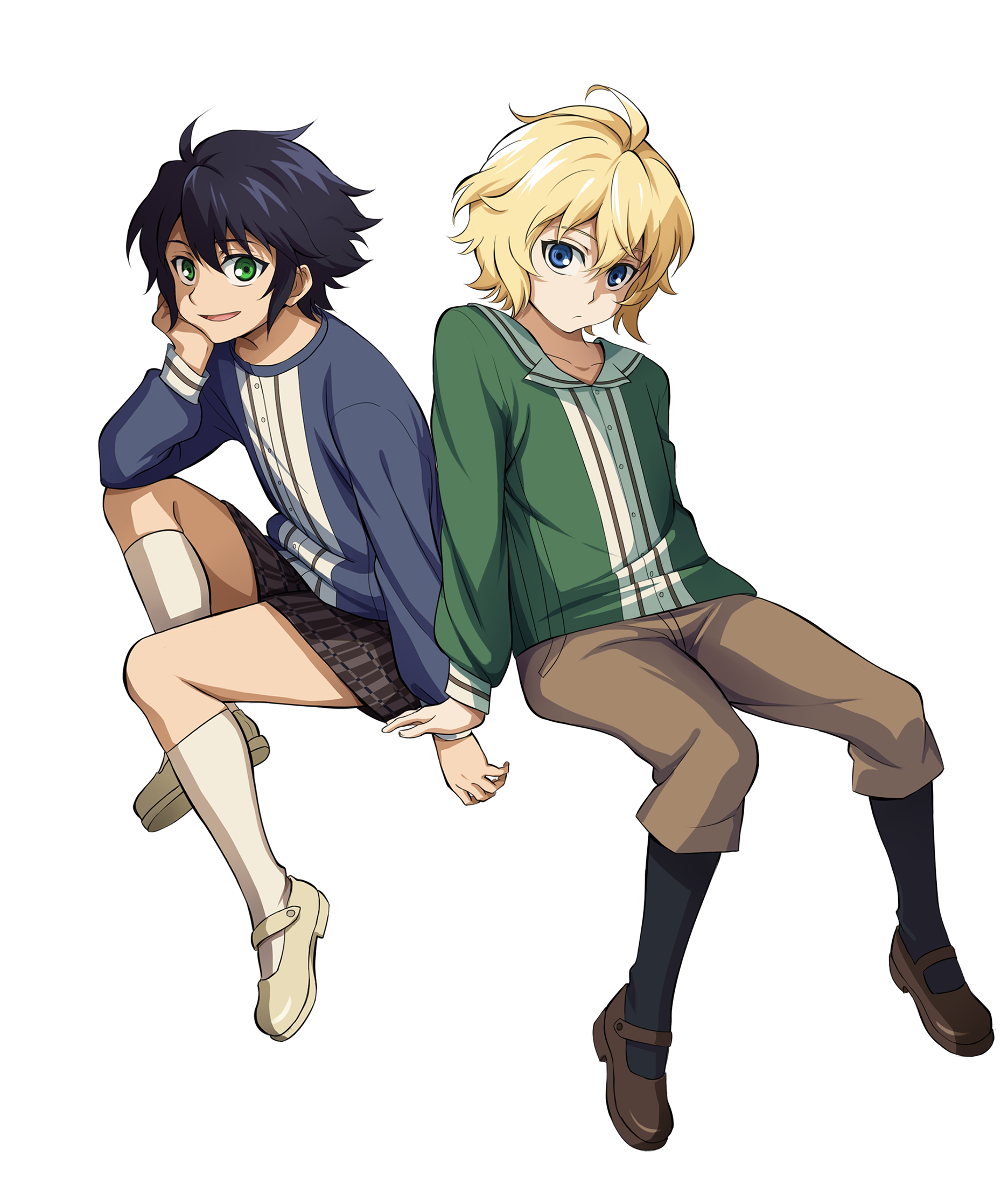 fcc hyakuya_mikaela hyakuya_yuuichirou male owari_no_seraph transparent_png