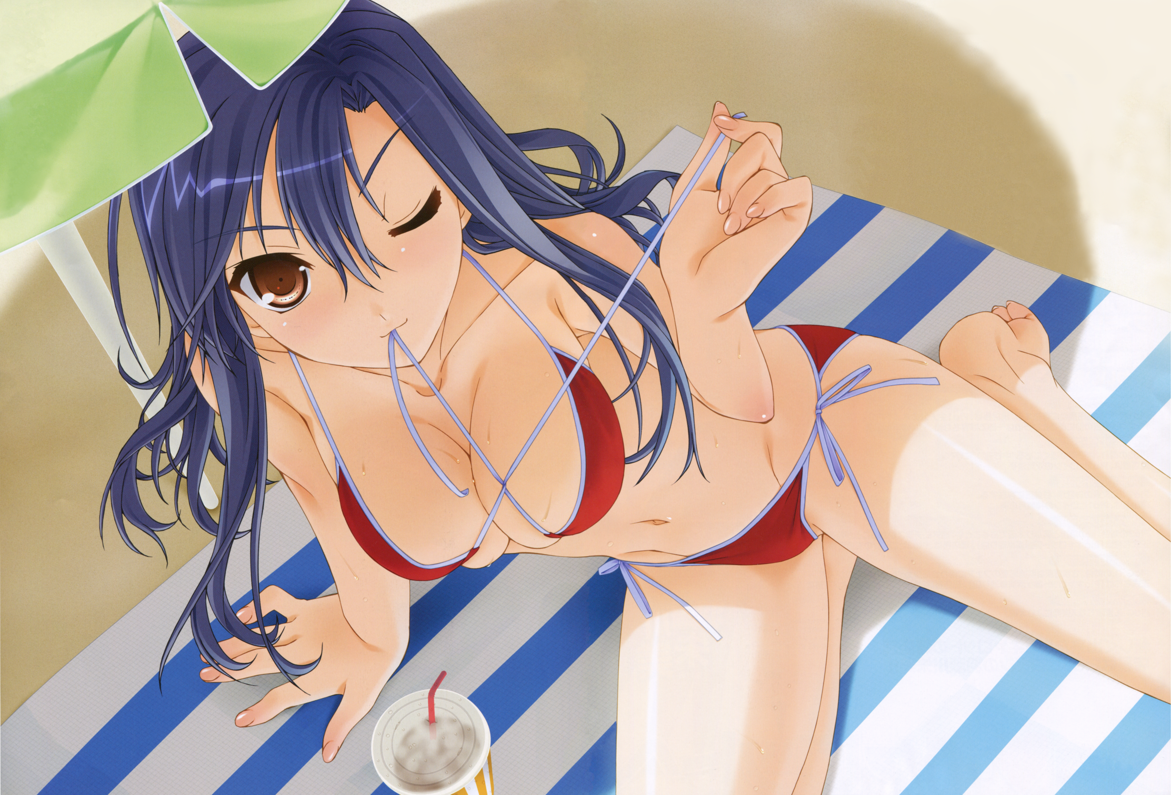 bikini mashiba_sayuri murakami_suigun pia_carrot pia_carrot_4 swimsuits undressing