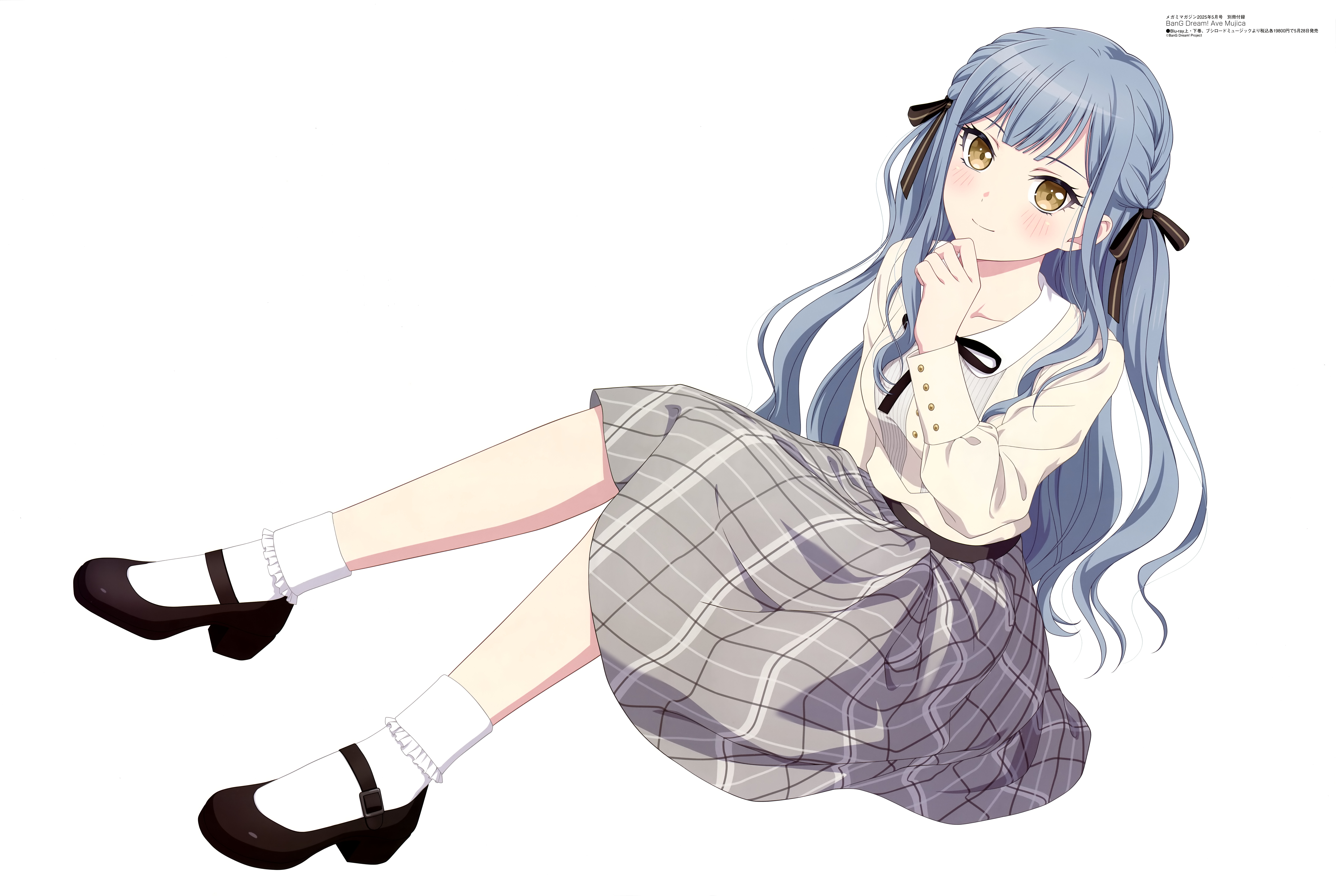 bang_dream! bang_dream!_ave_mujica heels skirt_lift tagme togawa_sakiko