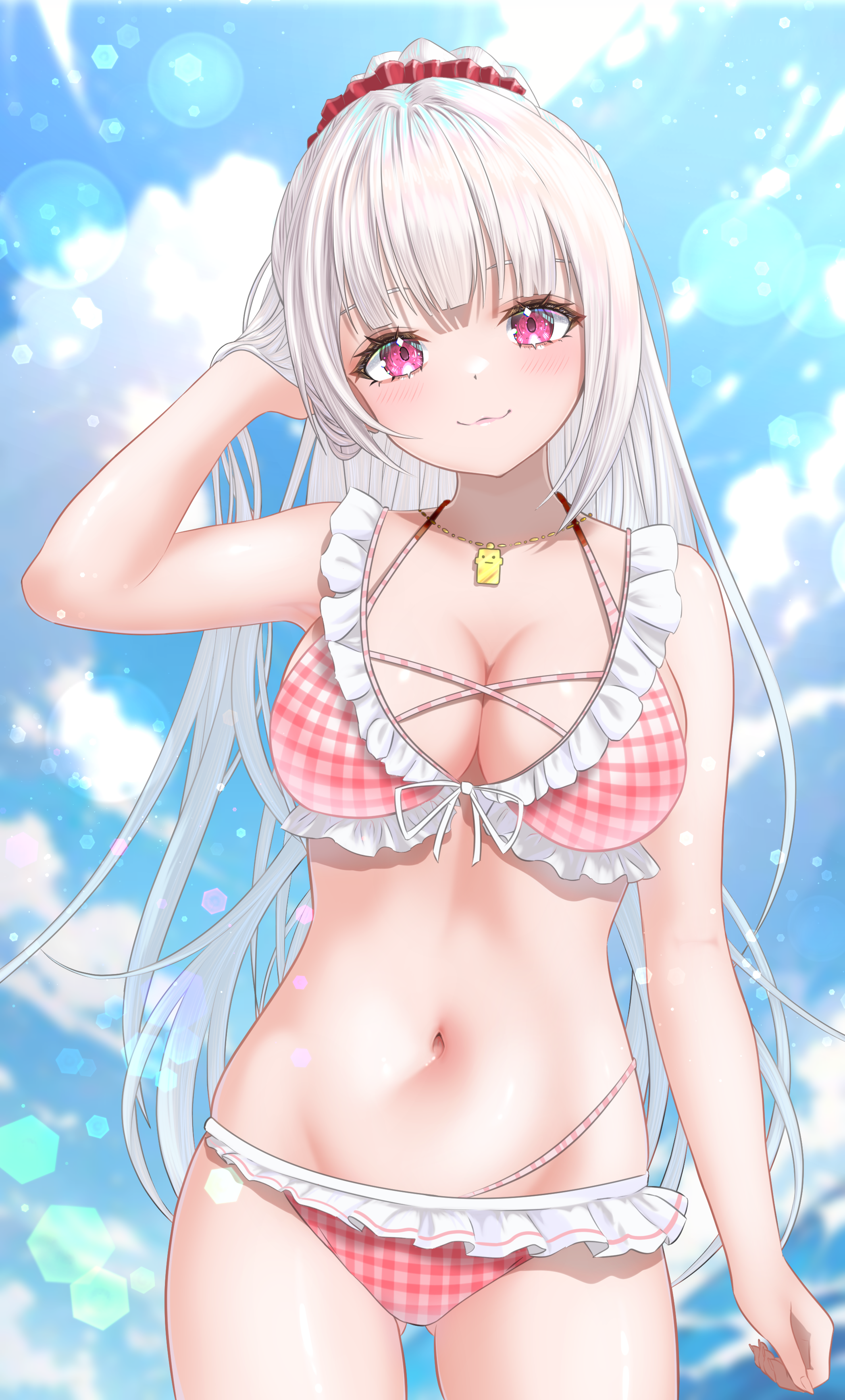 bikini nijisanji nijisanji_gamers shiina_yuika swimsuits wakaunderblade7