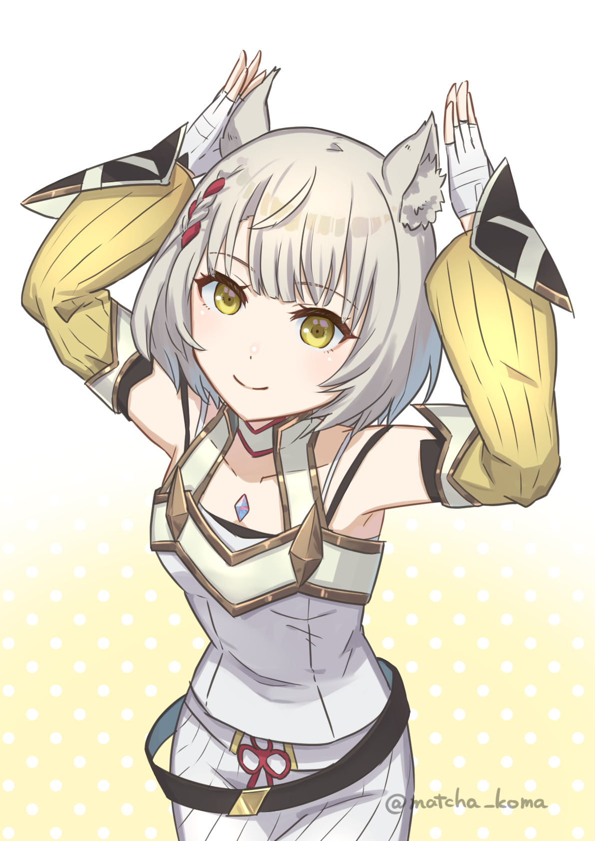 animal_ears mio_(xenoblade_3) nekomimi sketch xenoblade_(series) xenoblade_3 yanagimachi