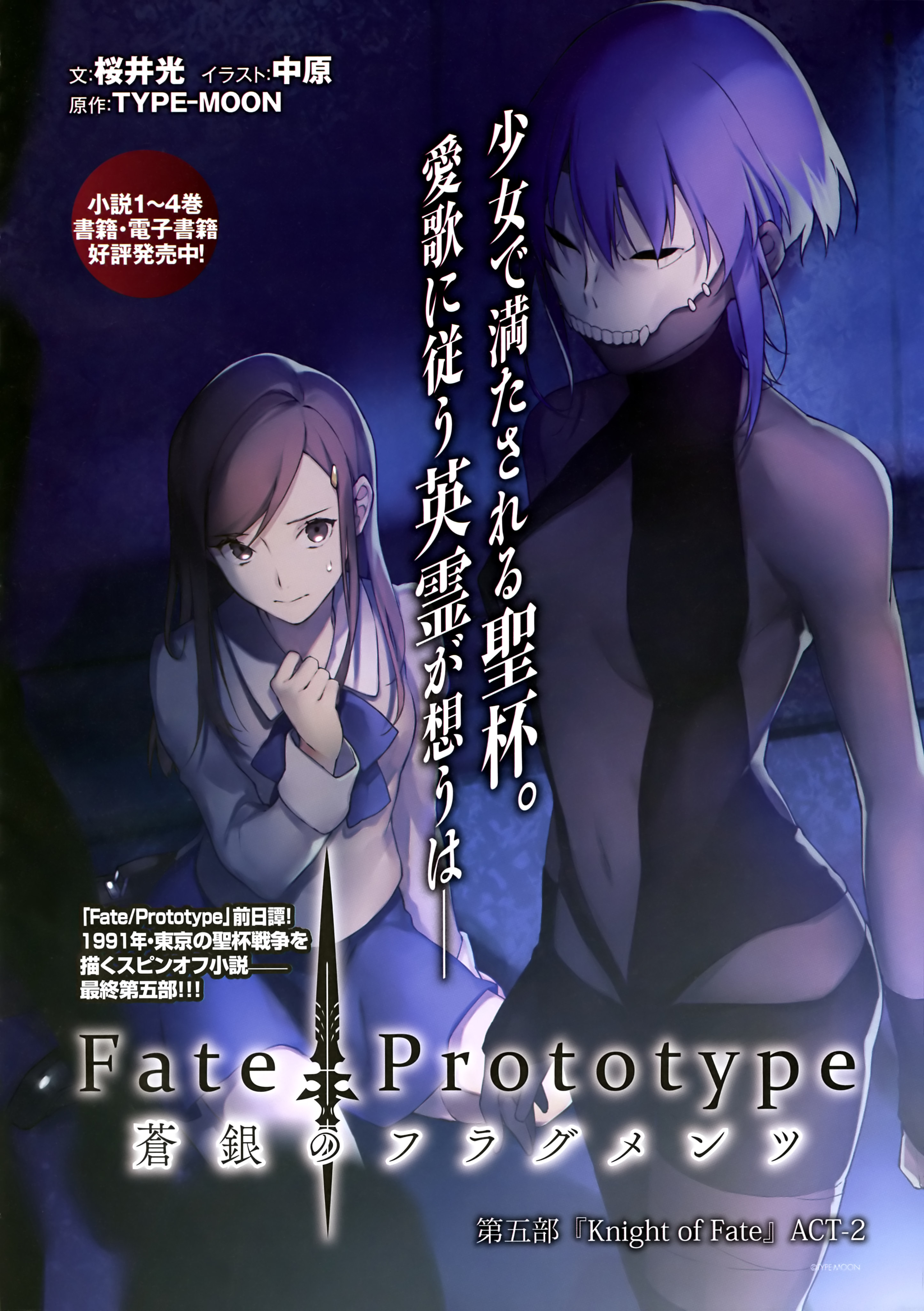 Type Moon Nakahara Fate Prototype Fate Prototype Fragments Of Blue And Silver Fate Stay Night Bandages Cleavage No Bra Seifuku Yande Re