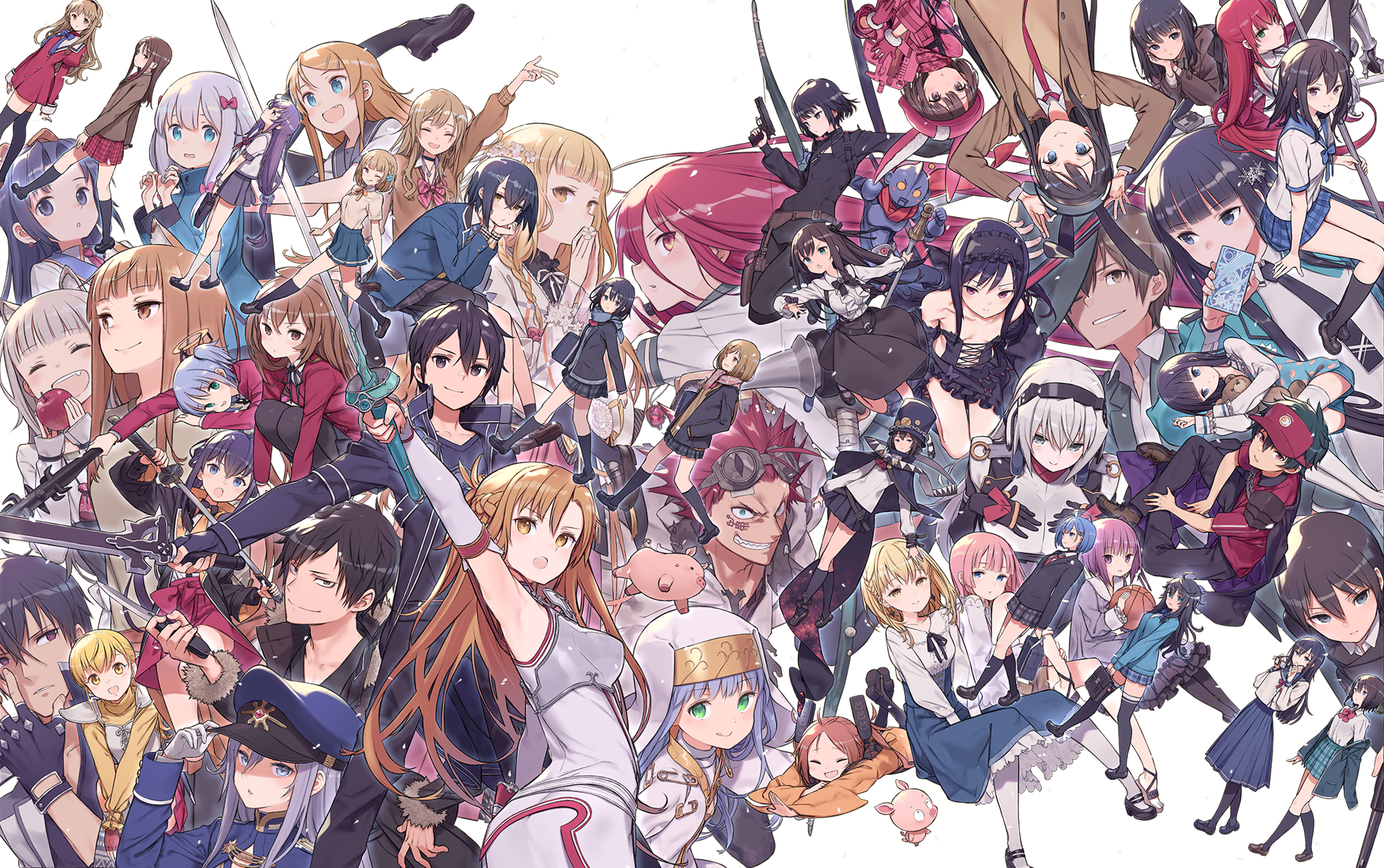 86_-eighty_six- accel_world adachi_sakura adachi_to_shimamura aisaka_taiga animal_ears armor asuna_(sword_art_online) basketball bokusatsu_tenshi_dokuro-chan crossover dress durarara!! eromanga-sensei hataraku_maou-sama! himeragi_yukina holo index izumi_sagiri kamisama_no_memochou kirito kohiruimaki_karen kousaka_kirino kuroboshi_kouhaku kuroyukihime llenn mahouka_koukou_no_rettousei maou_sadao minato_tomoka mitsukai_dokuro myuri netoge_no_yome_wa_onna_no_ko_janai_to_omotta? nun ore_no_imouto_ga_konnani_kawaii_wake_ga_nai orihara_izaya pantyhose ro-kyu-bu! sakurajima_mai seifuku seishun_buta_yarou_series shakugan_no_shana shana shiba_miyuki shimamura_hougetsu shionji_yuuko spice_and_wolf strike_the_blood sweater sword sword_art_online sword_art_online_alternative:_gun_gale_online tamaki_ako tattoo thighhighs to_aru_majutsu_no_index toradora! transparent_png uniform vladilena_milize weapon