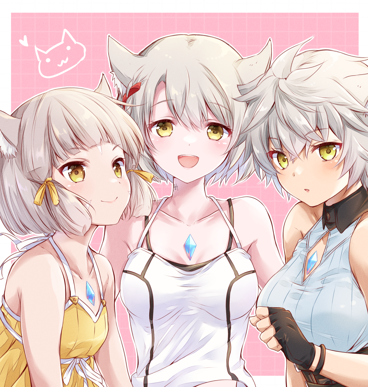 animal_ears mio_(xenoblade_3) na'el_(xenoblade_3) niyah tattoo ui_frara xenoblade xenoblade_chronicles_2 xenoblade_chronicles_3