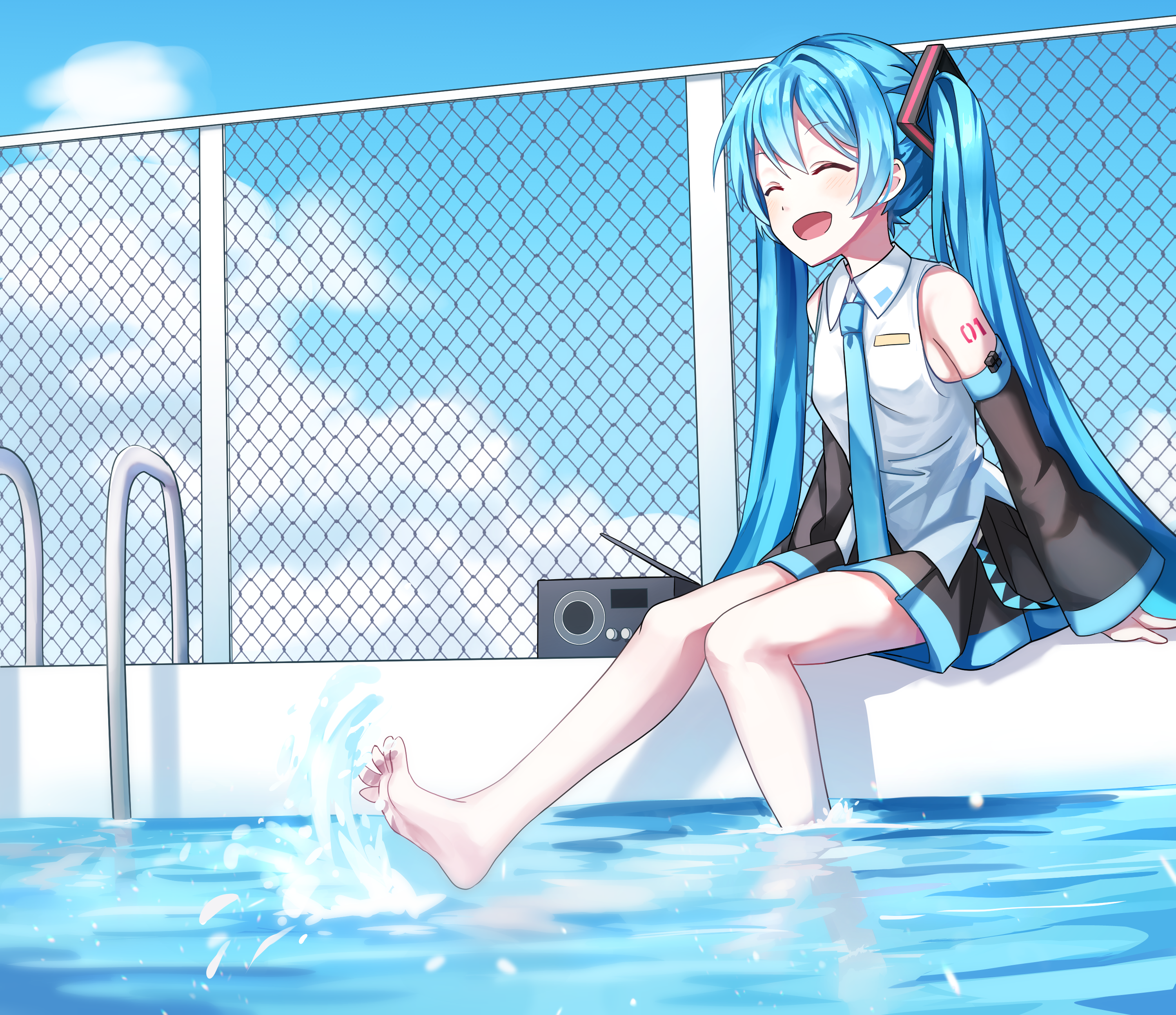Hatsune miku feet