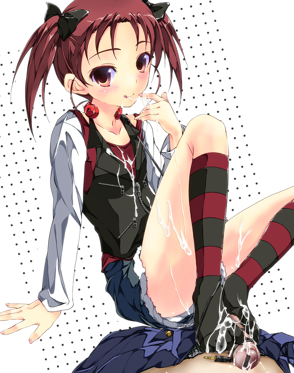 Accel world footjob