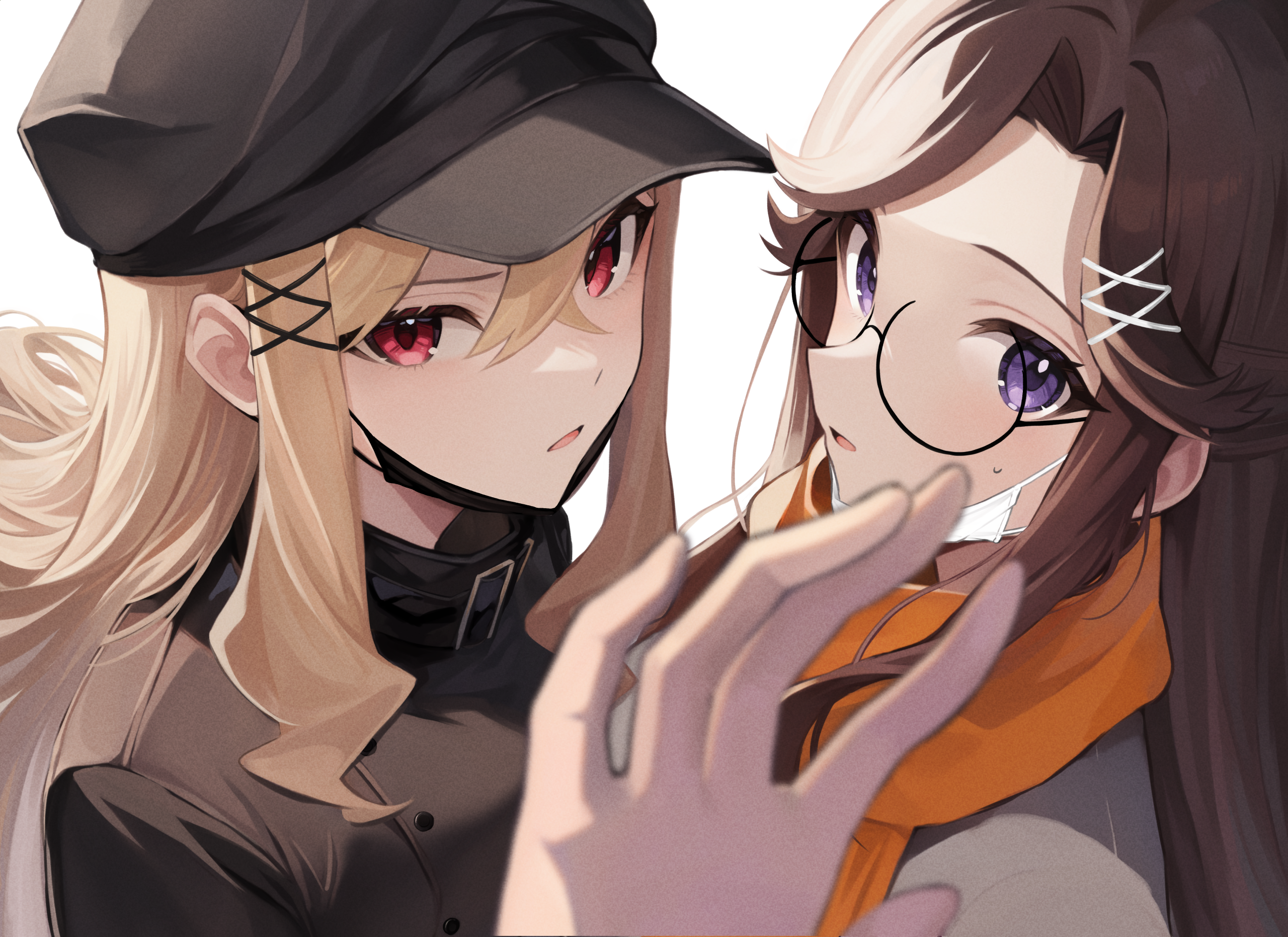 lilimaya megane saijou_claudine shoujo_kageki_revue_starlight tendou_maya