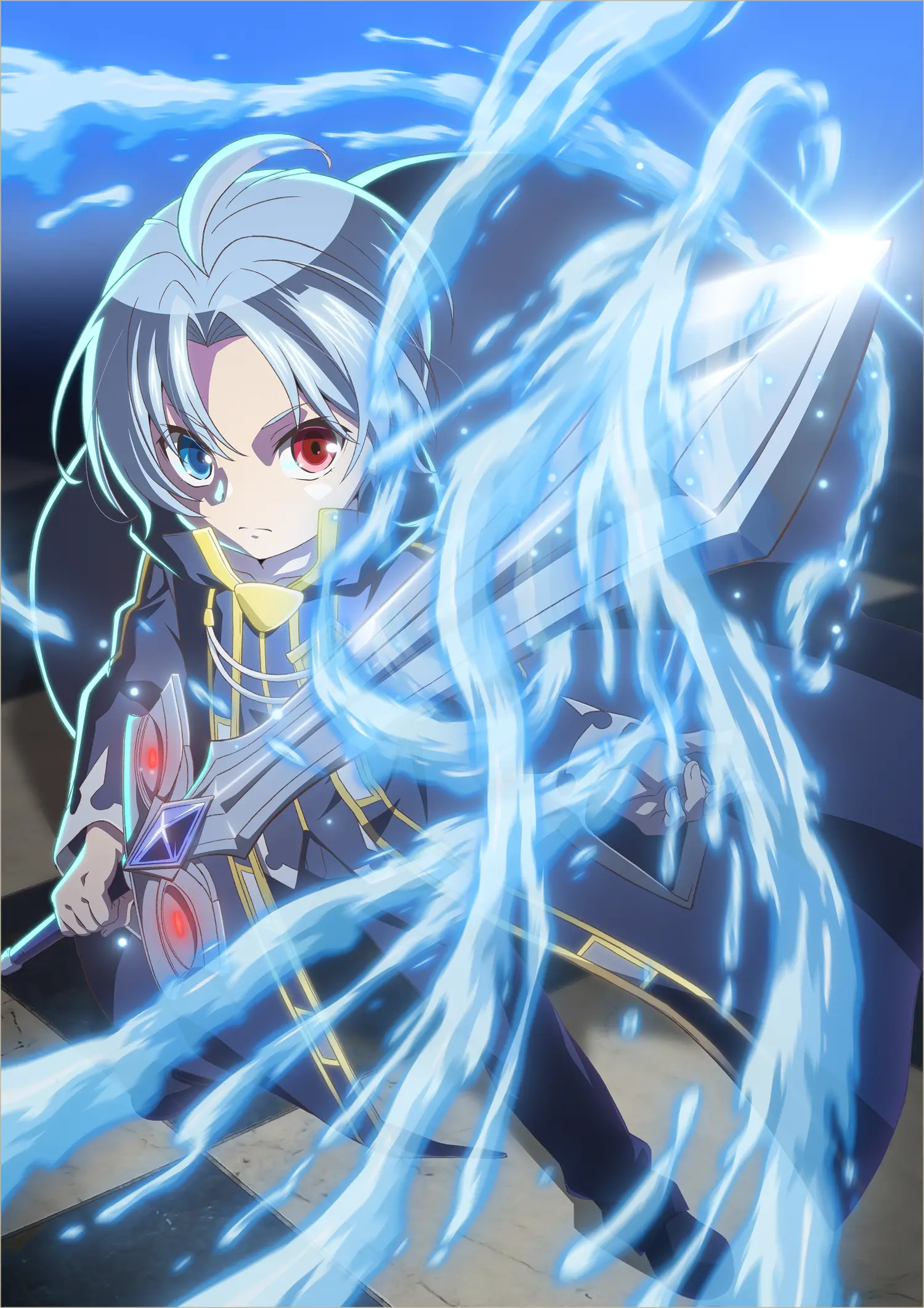 heterochromia kizoku_tensei male noah_(kizoku_tensei) sword tagme