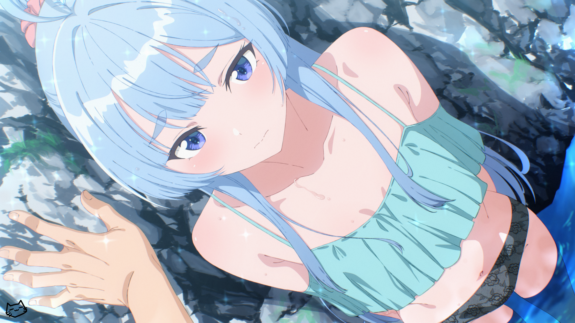 bikini keihh shiunji-ke_no_kodomo-tachi shiunji_seiha swimsuits wet