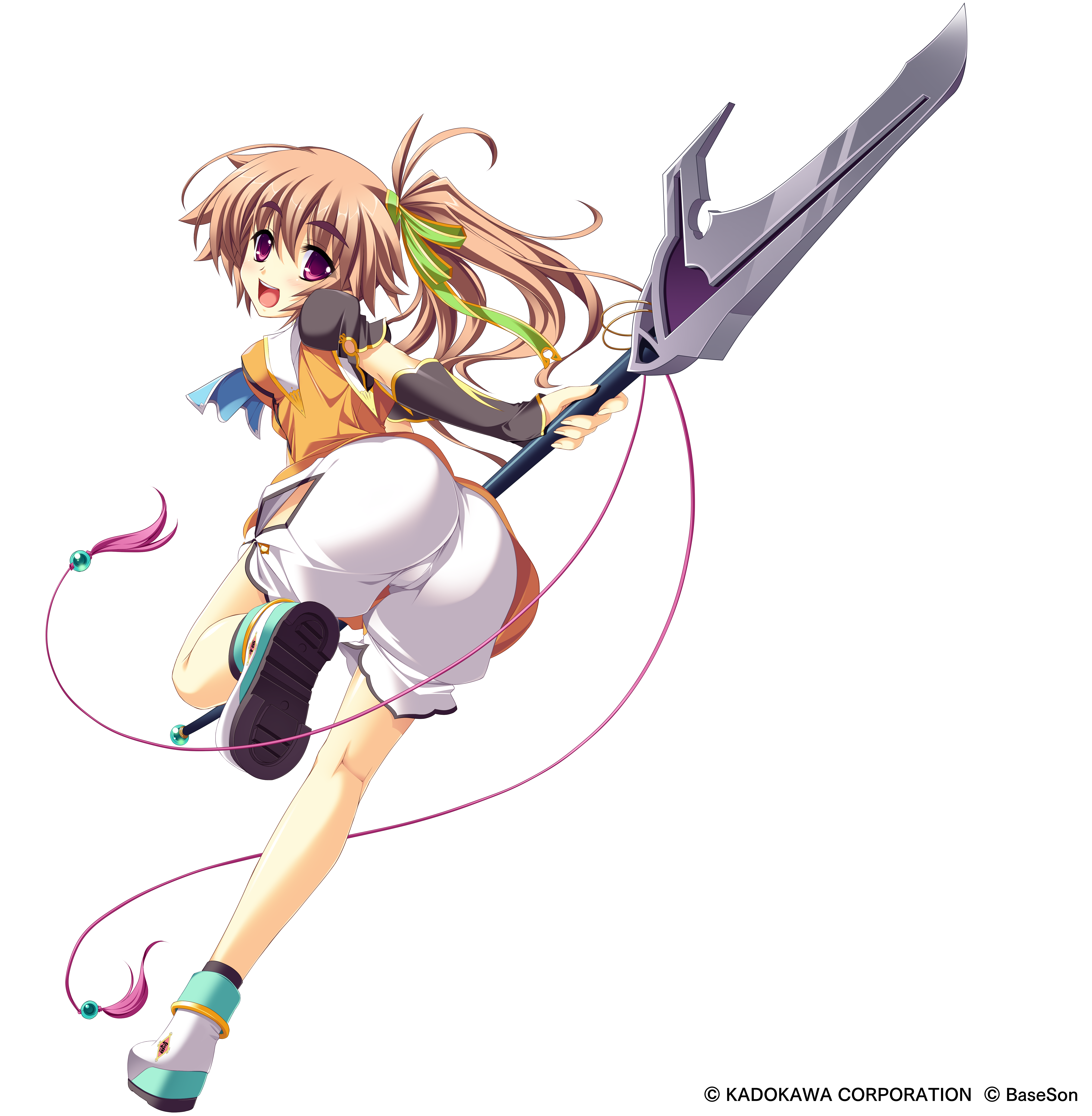 ass baseson batai cameltoe koihime_musou tagme transparent_png weapon