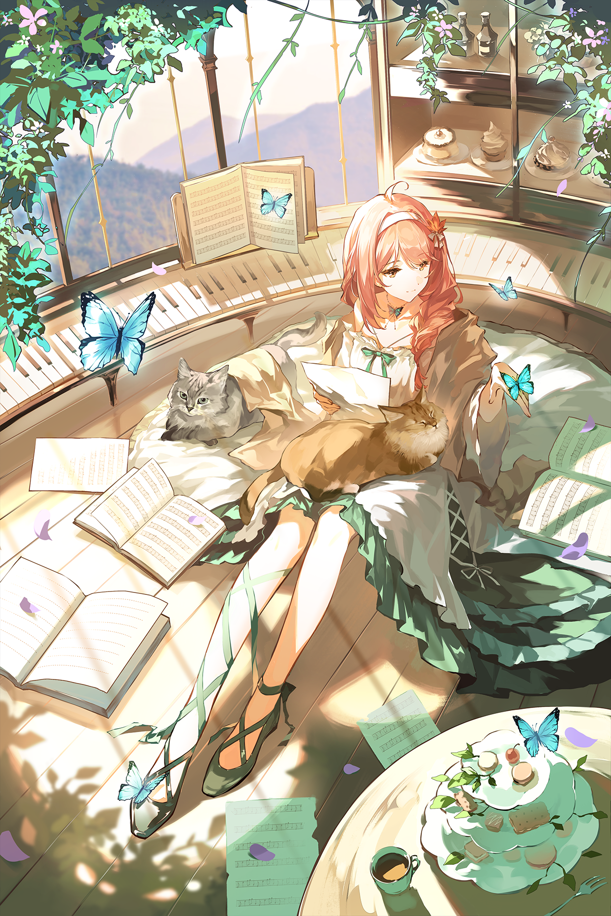 dress heels indie_virtual_youtuber neko tagme