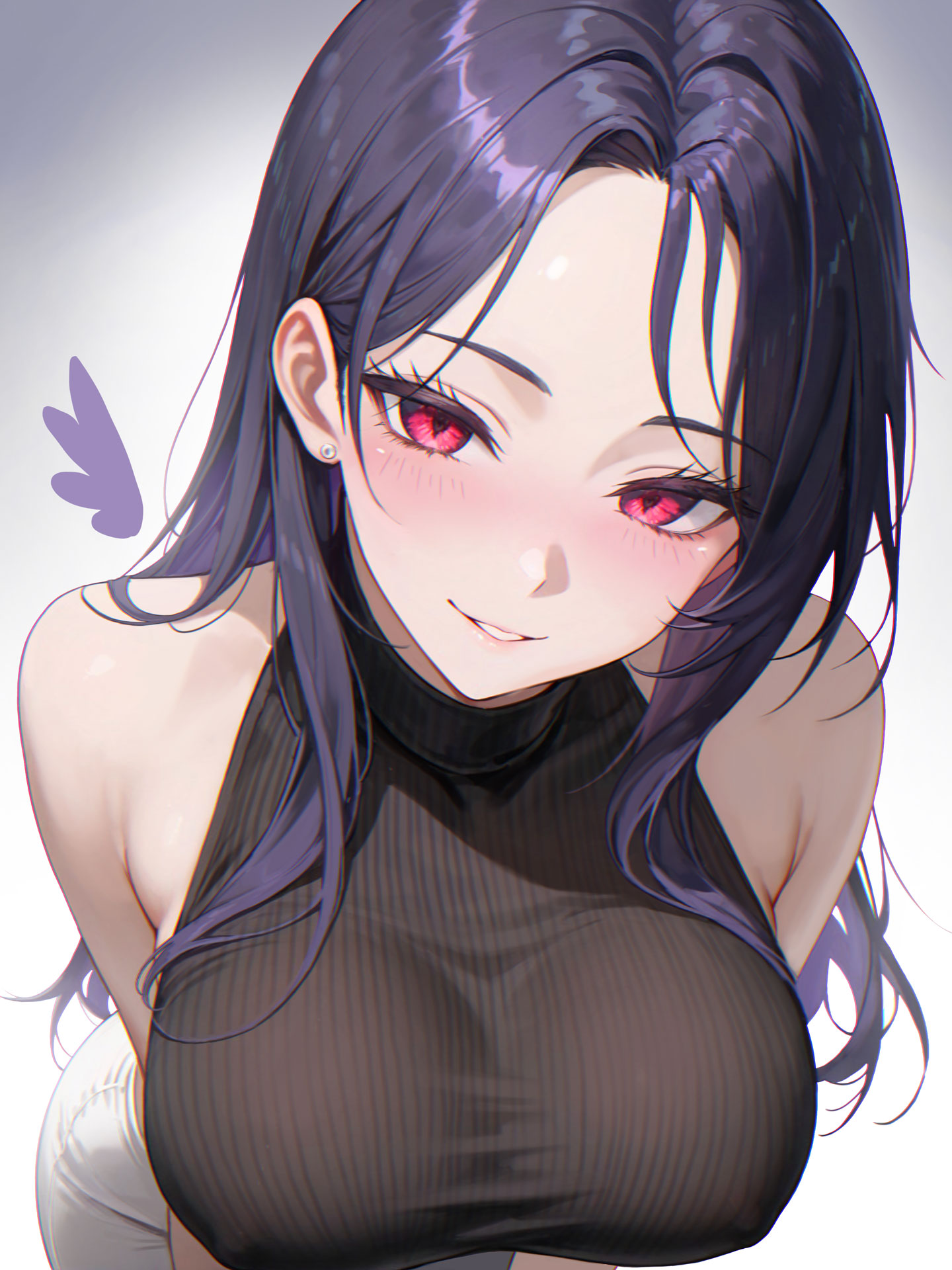 dramz erect_nipples goddess_of_victory:_nikke isabel_(nikke) sweater