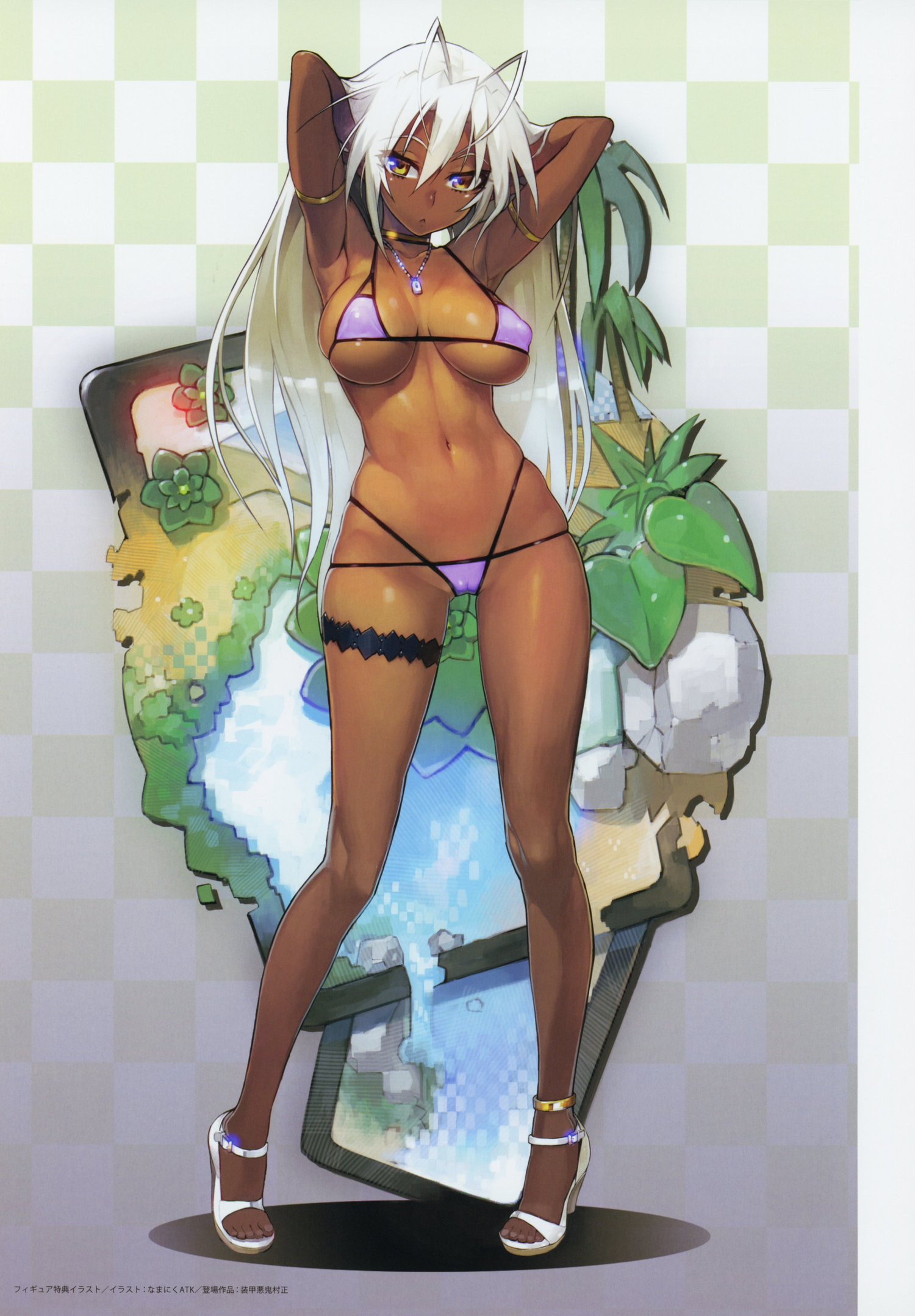 full_metal_daemon_muramasa namaniku_atk nitroplus possible_duplicate sansei_muramasa swimsuits