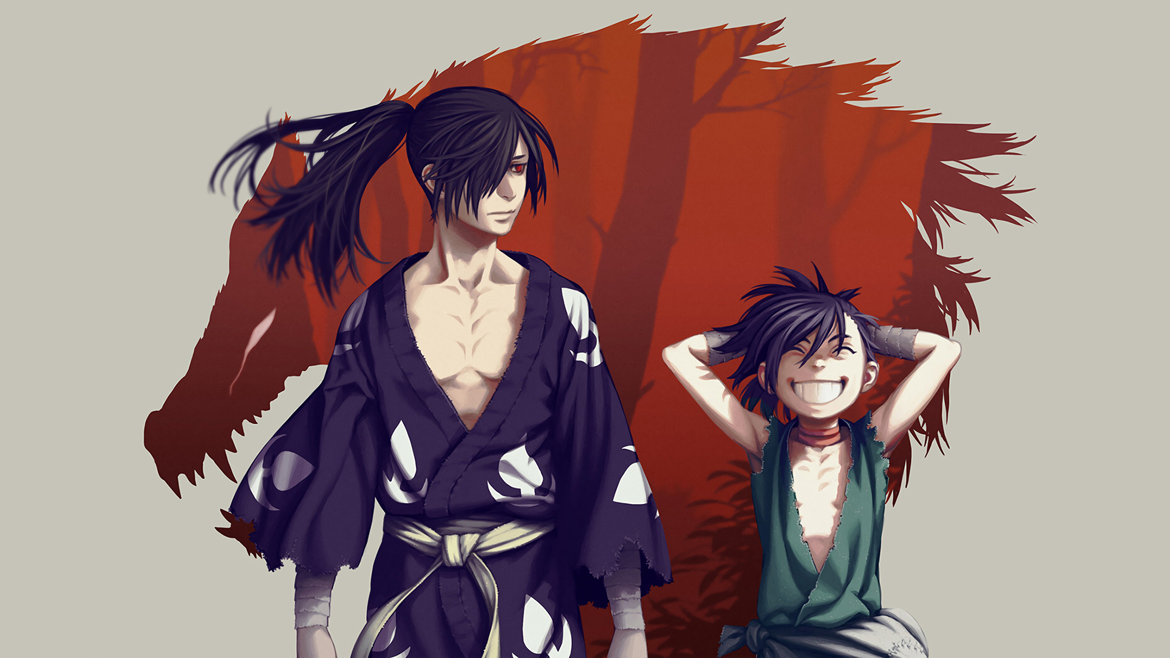 Dororo Manga Dororo Character Bandages Japanese Clothes Tagme Wallpaper Yukata 596152 Yande Re