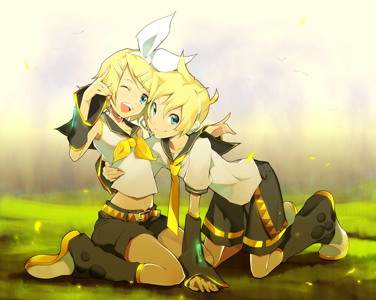 <b>rin</b> and len - 898 × 735.