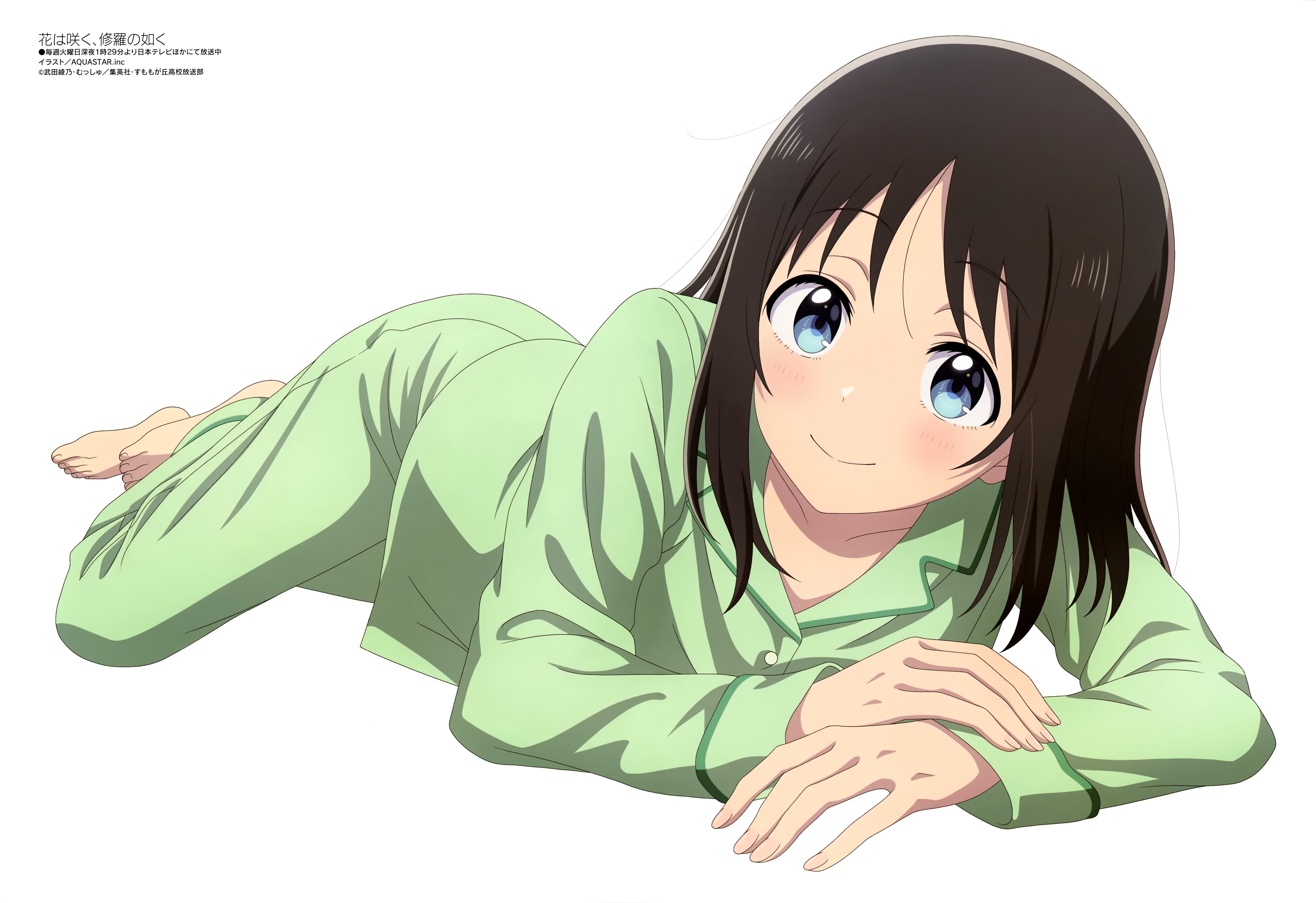 aquastar_inc. hana_wa_saku_shura_no_gotoku haruyama_hana pajama